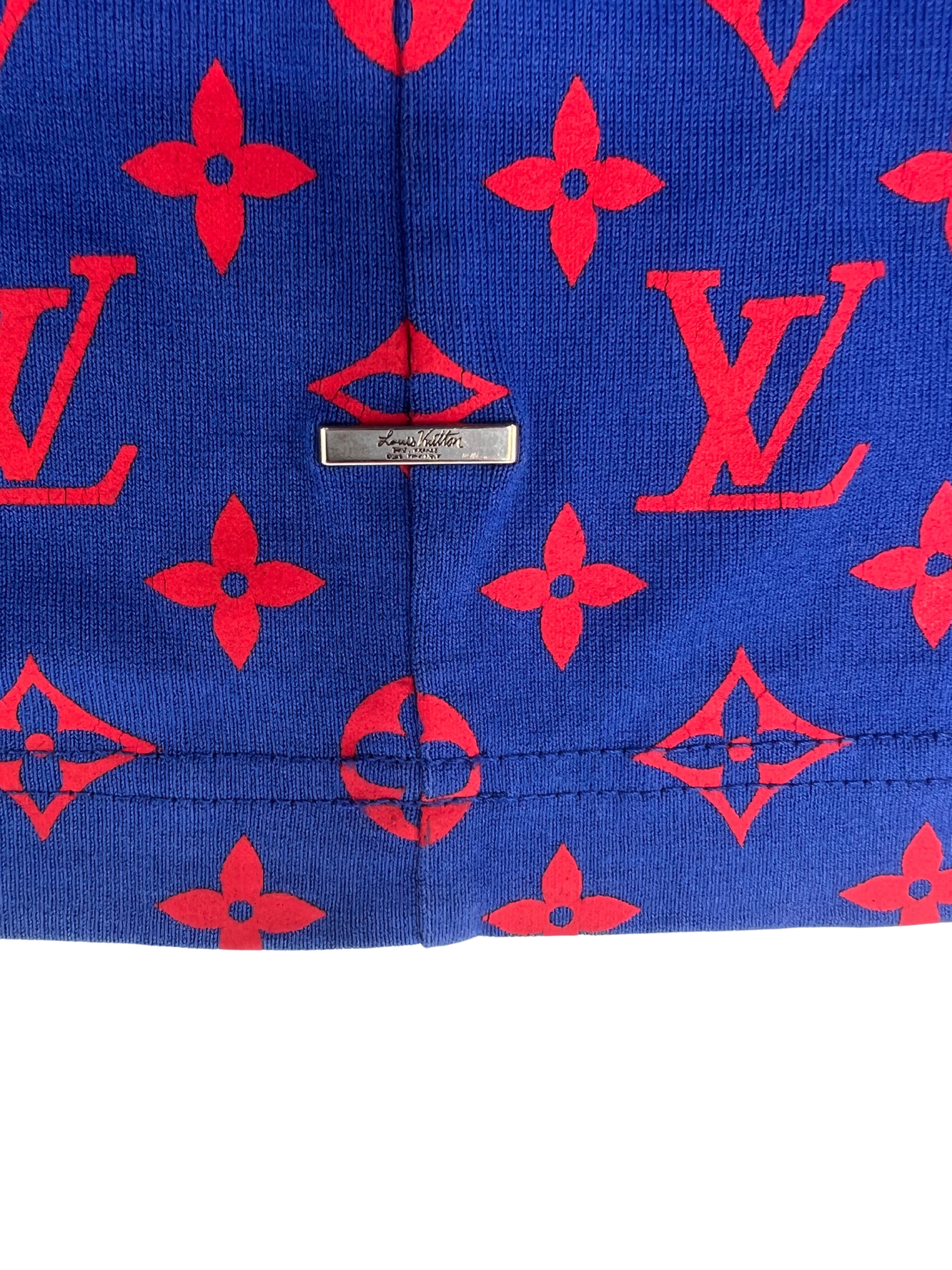 Louis Vuitton Monogram Gradient T-Shirt - Blue