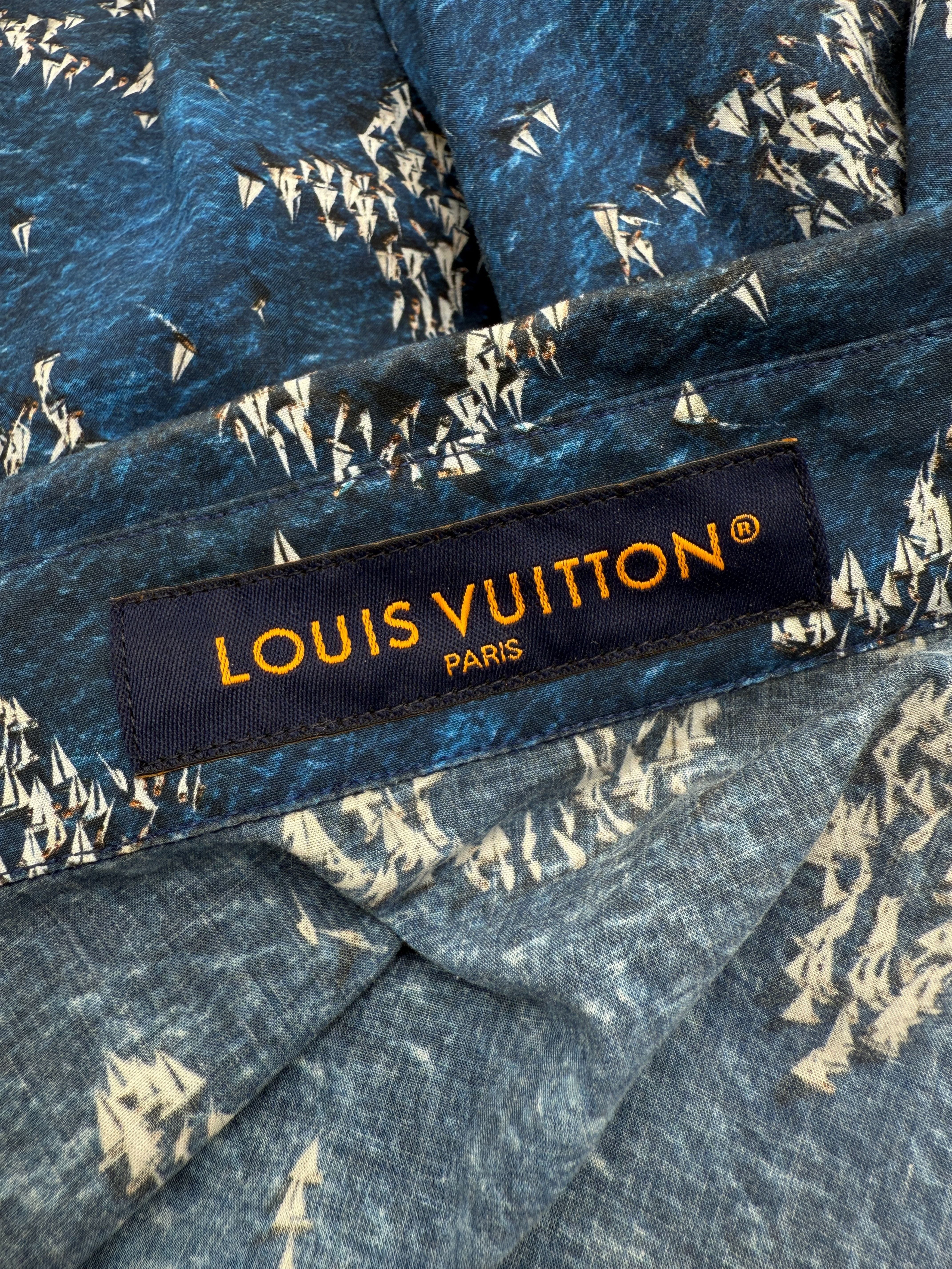 Louis Vuitton Boats Monogram Short-Sleeved Shirt - Blue Louis Vuitton