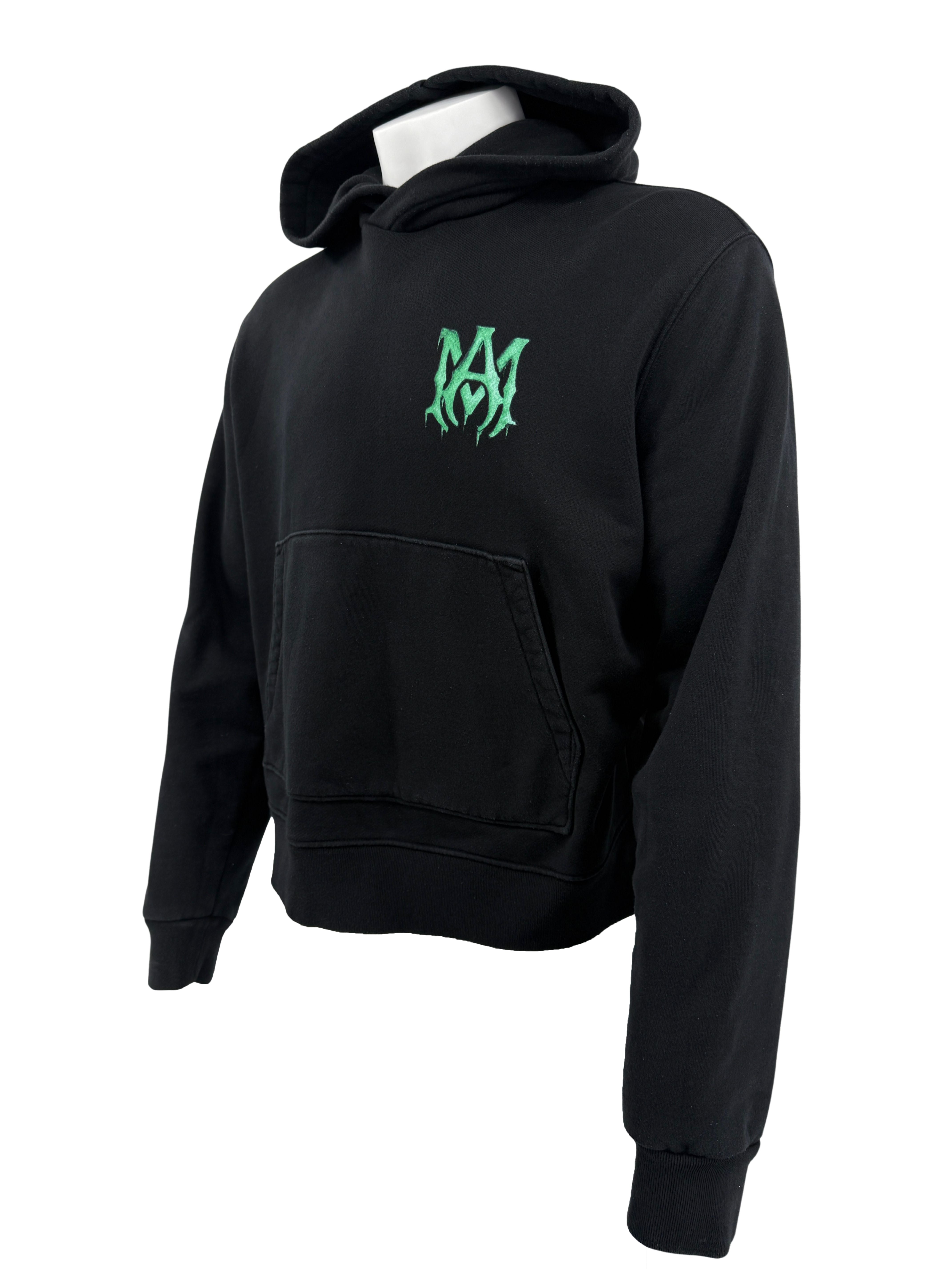 Amiri M.A Watercolour Logo Hoodie - Black Amiri