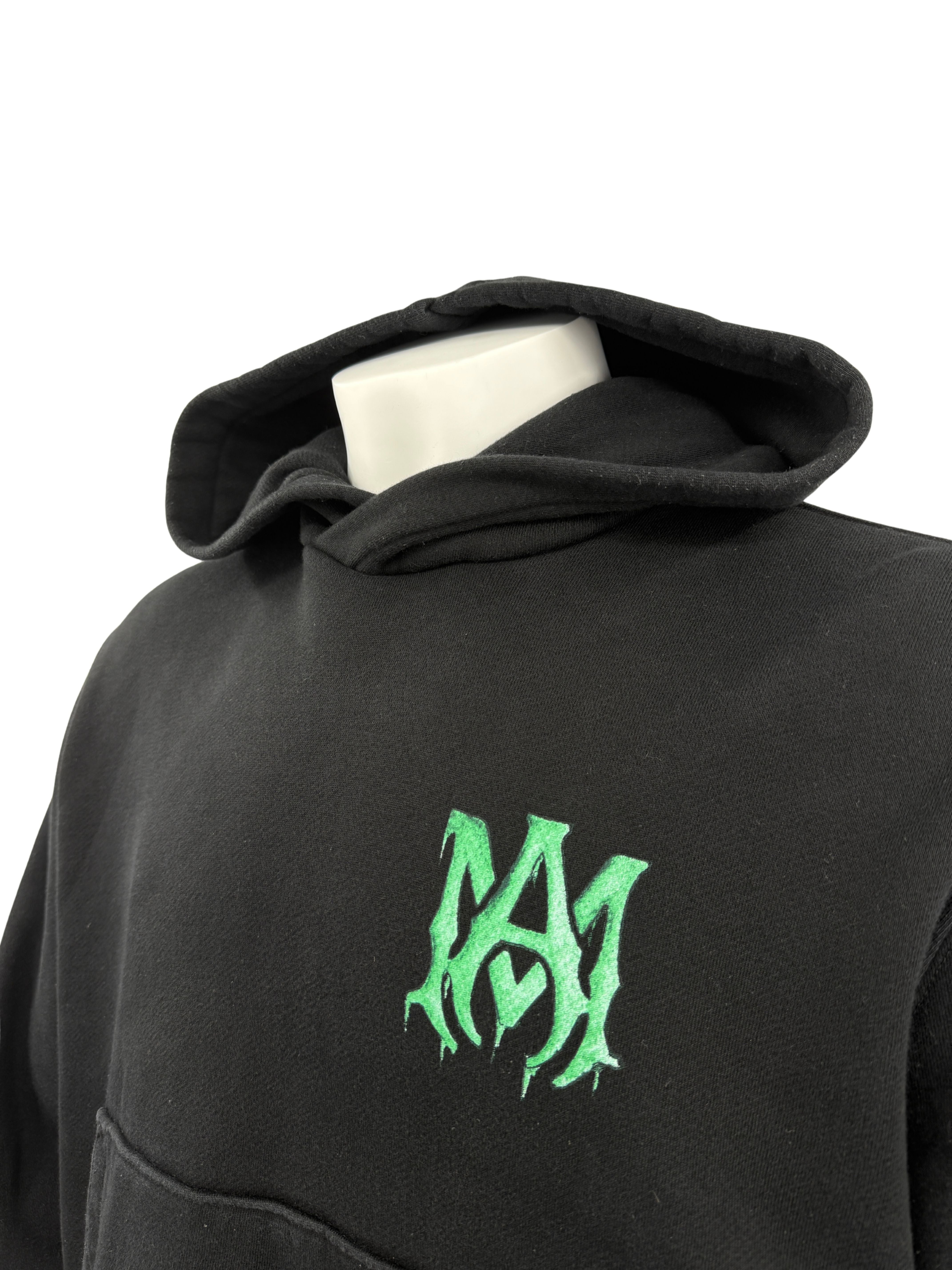 Amiri M.A Watercolour Logo Hoodie - Black Amiri
