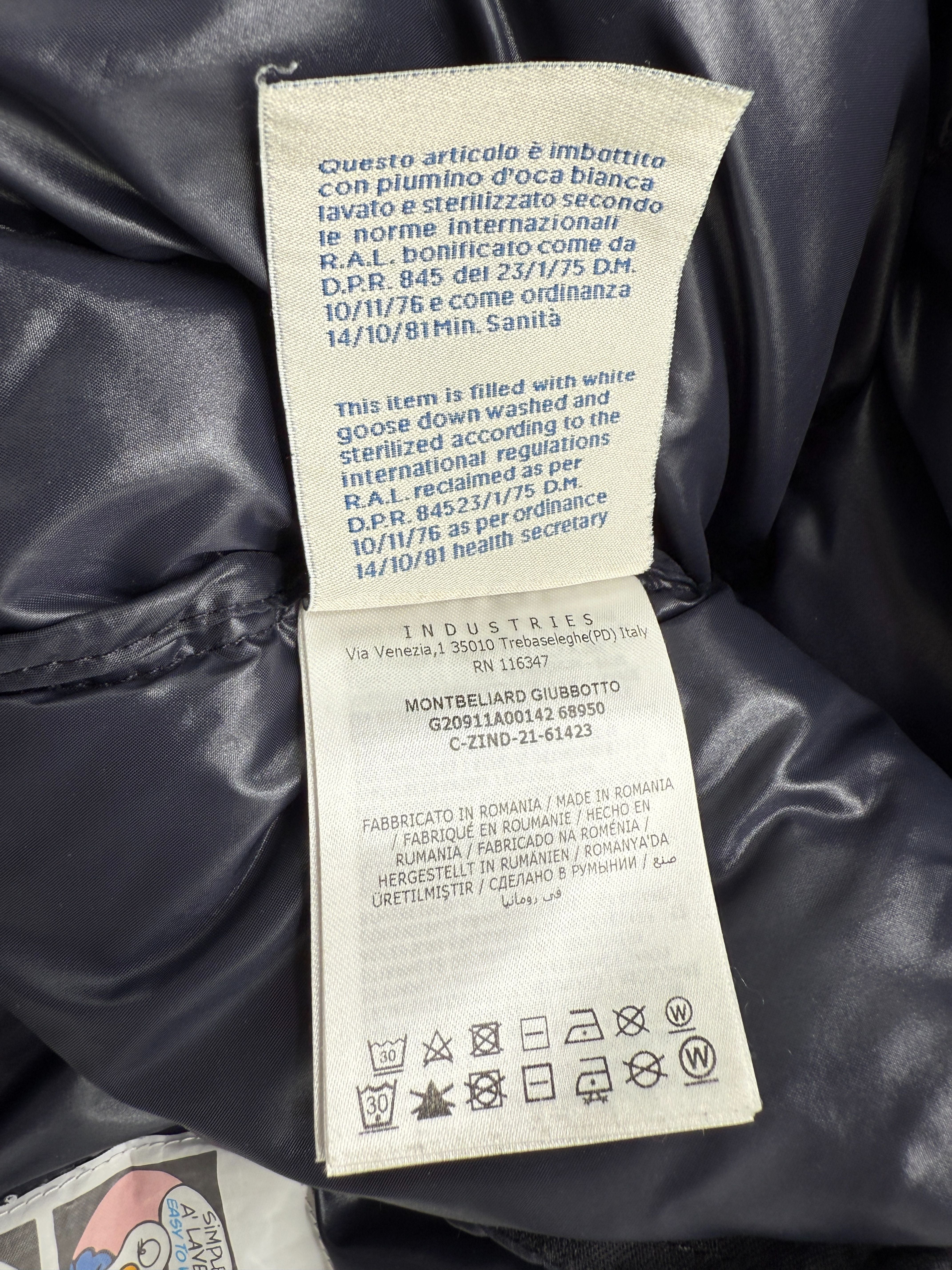 Moncler Montbelliard Down Jacket - Navy Moncler