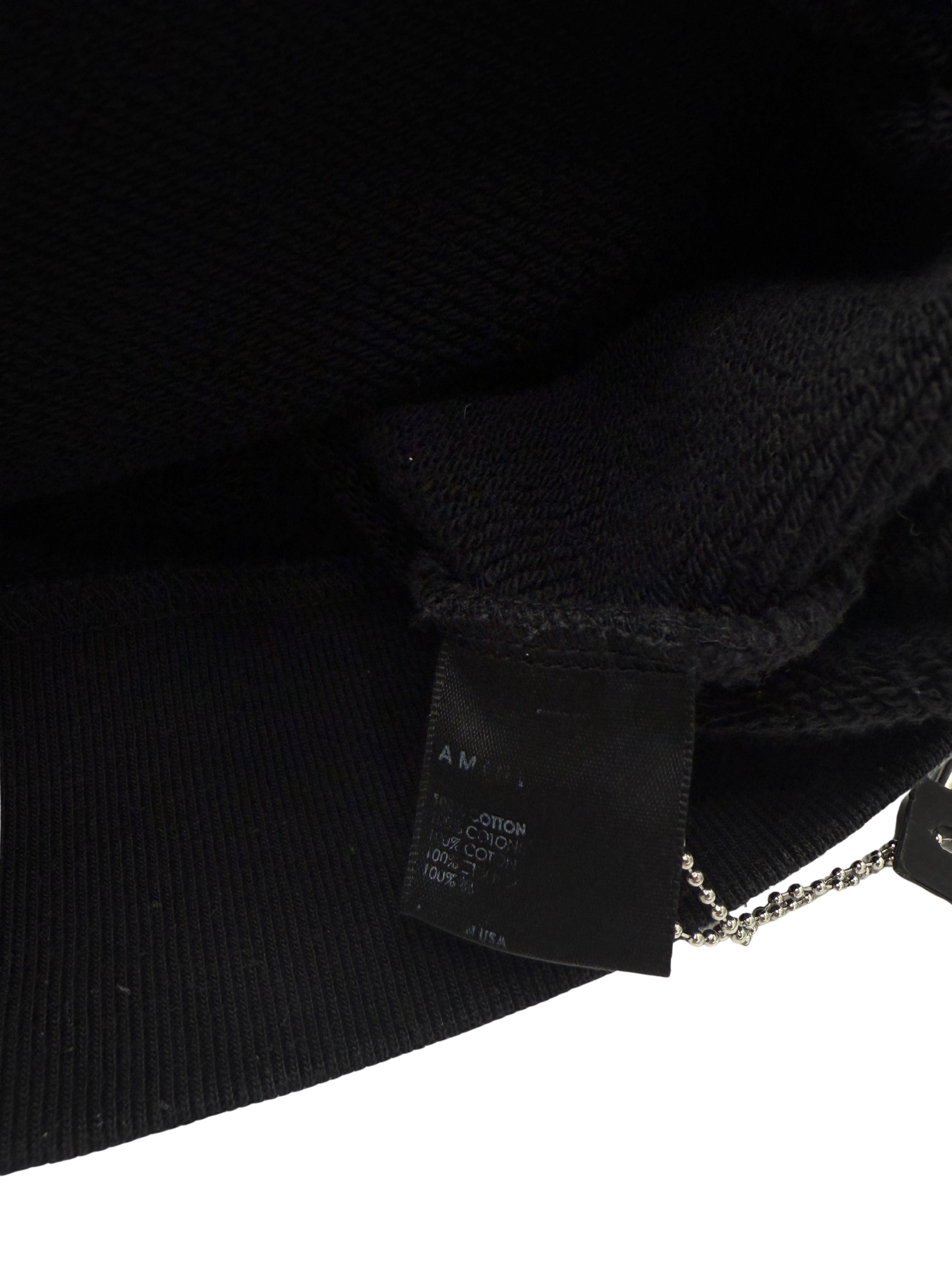 Amiri M.A Watercolour Logo Hoodie - Black Amiri