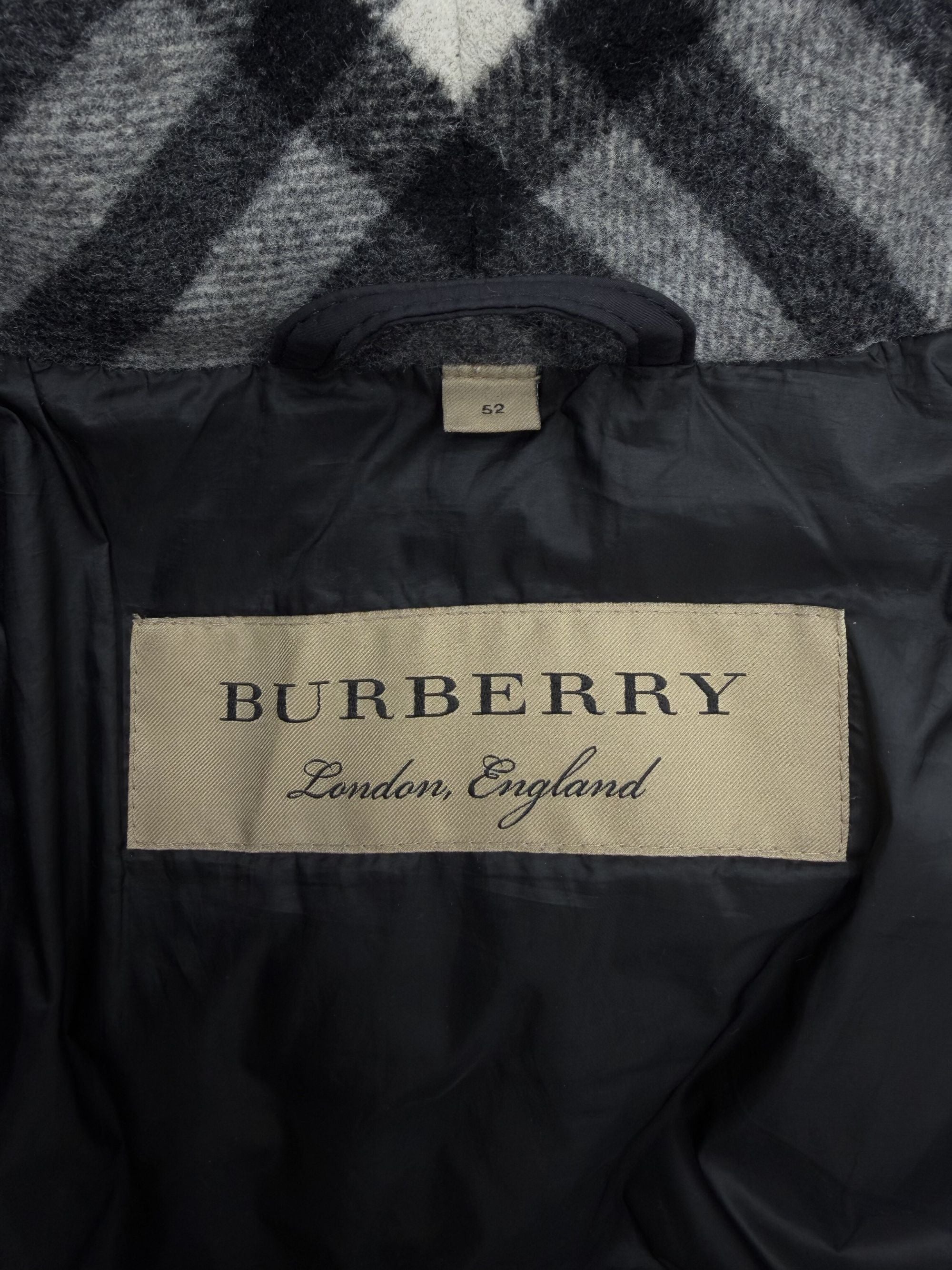 Burberry Hooded Puffer Jacket - Black Burberry