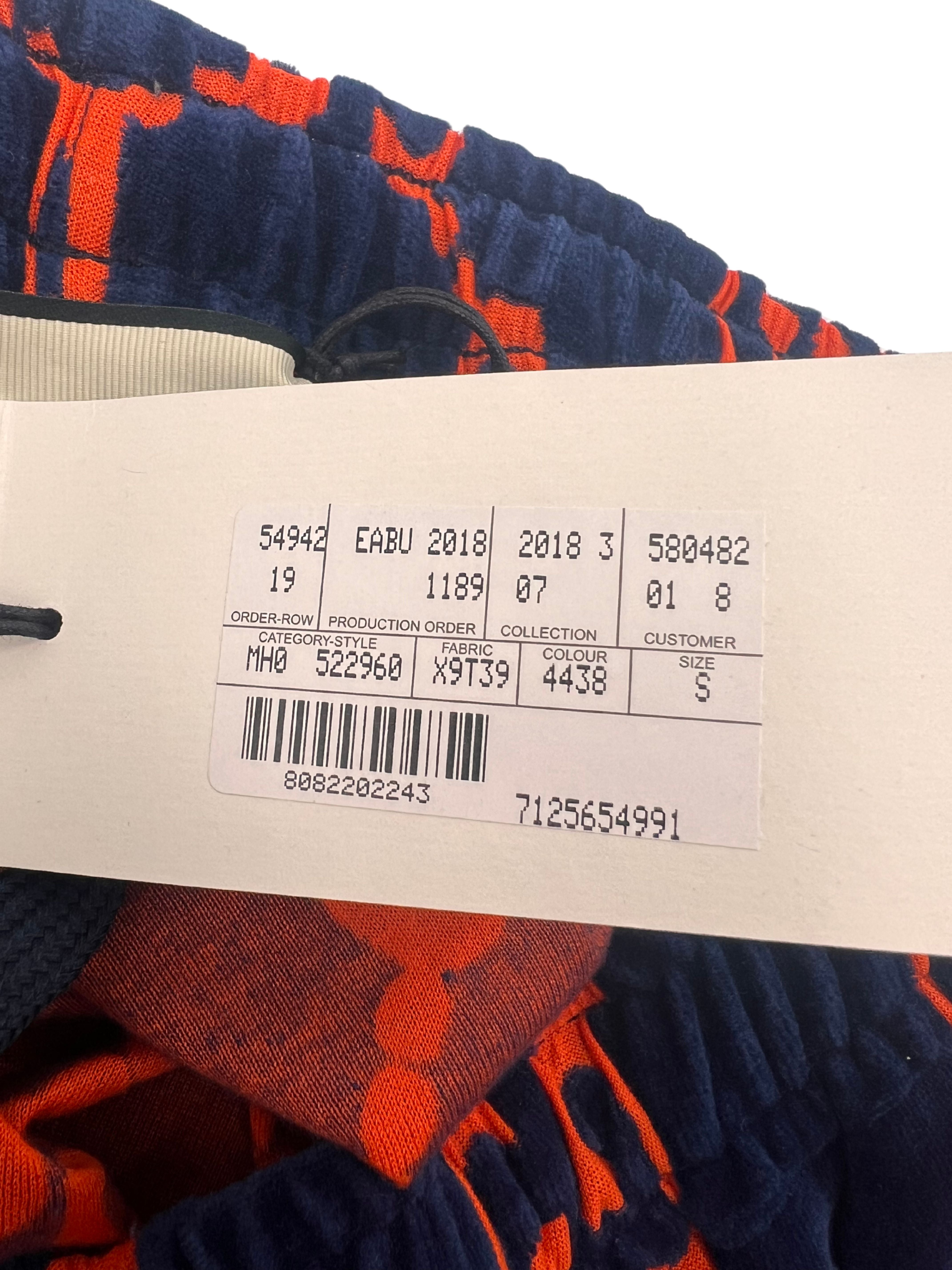 Gucci GG Chenille Tracksuit Velvet - Blue / Orange (Unused)