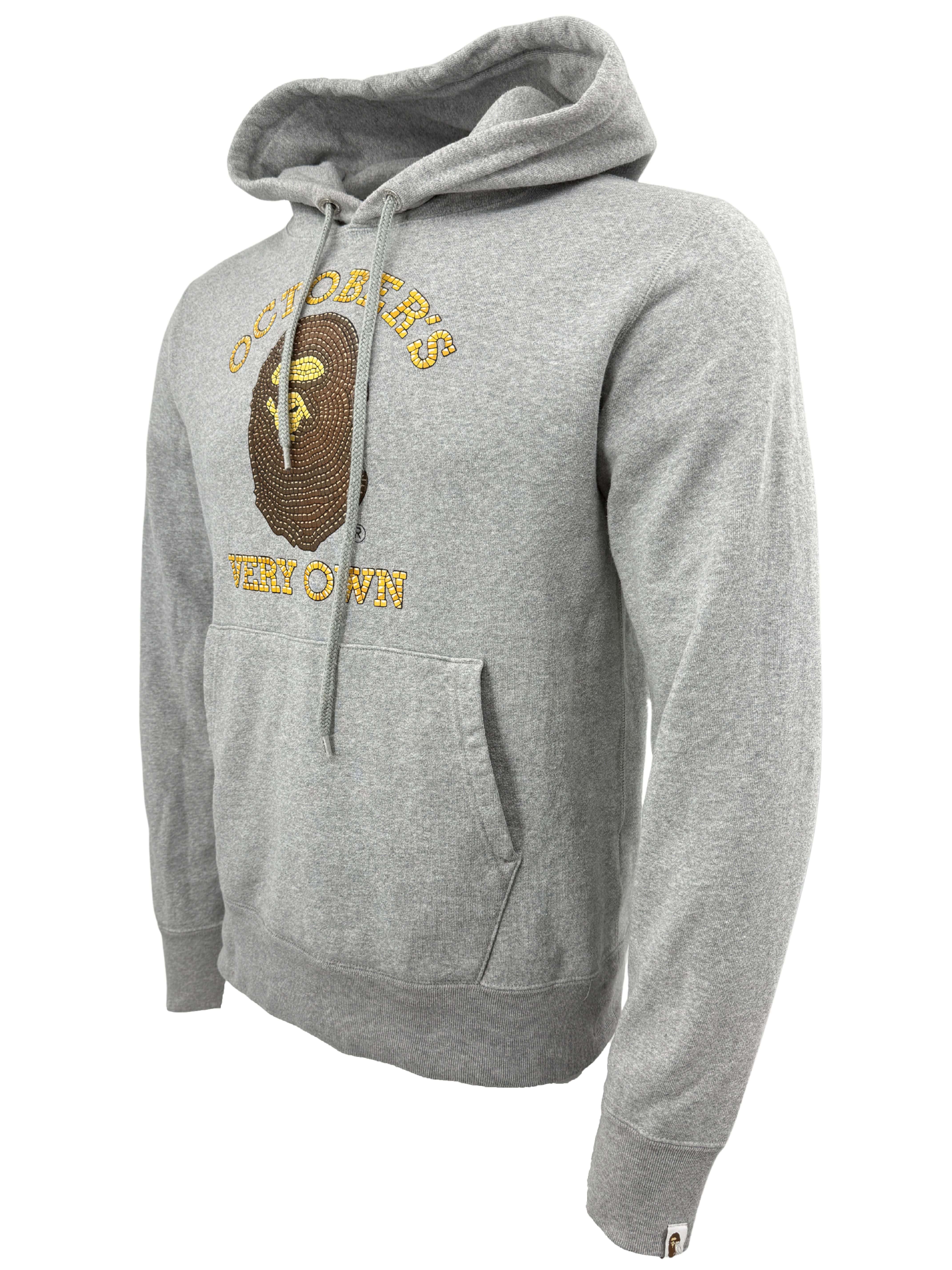 BAPE x OVO Hoodie - Grey BAPE