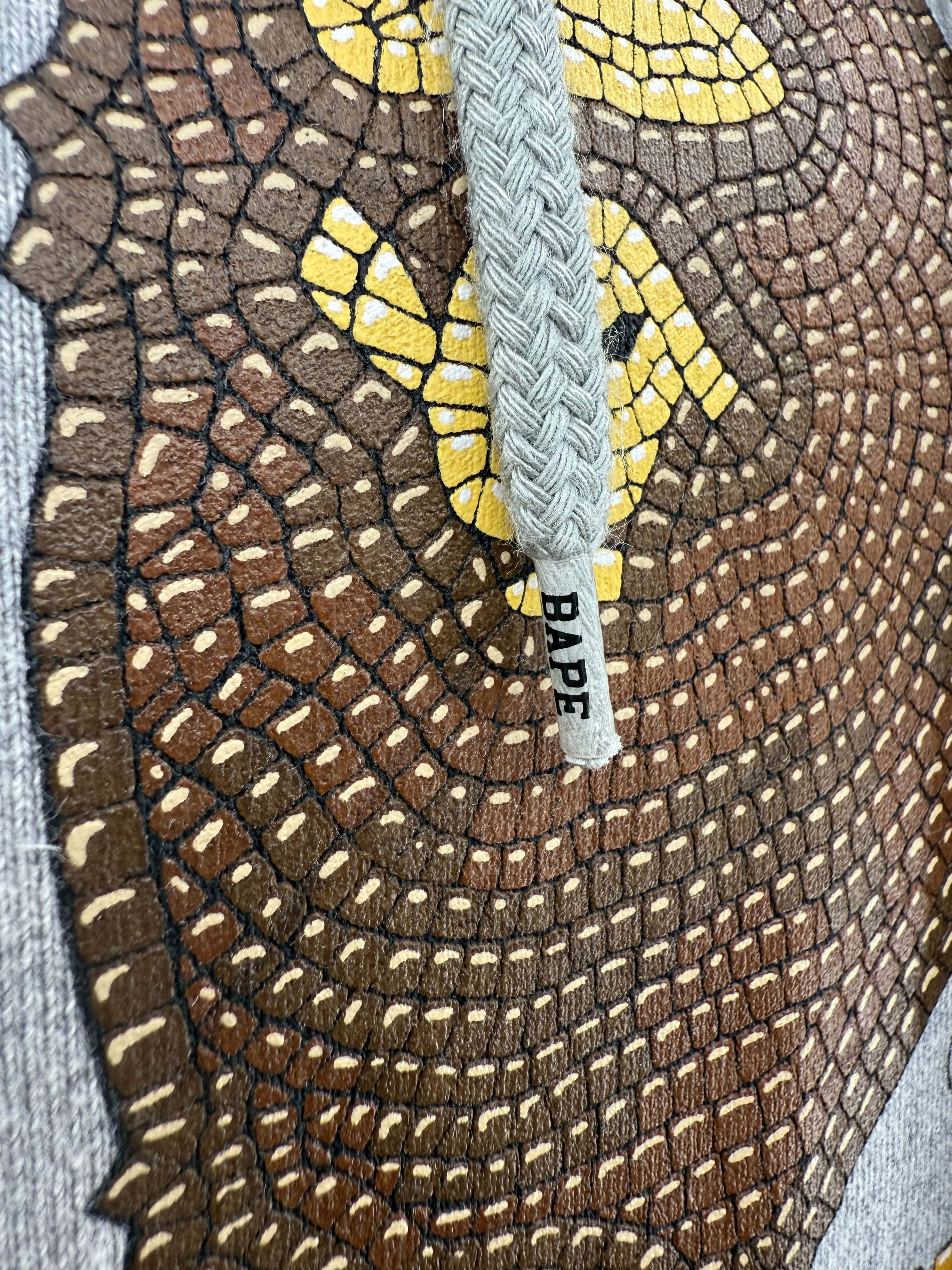 BAPE x OVO Hoodie - Grey BAPE