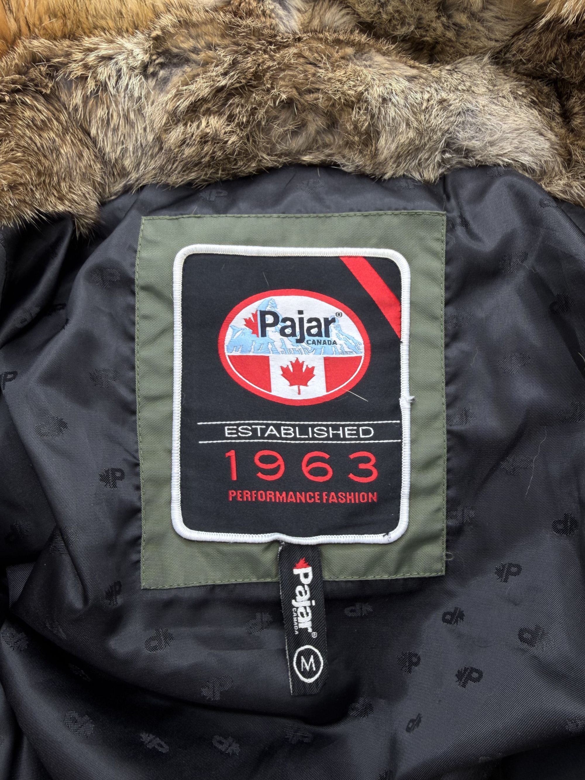 Pajar Canada Fur Parka Coat - Khaki Pajar Canada