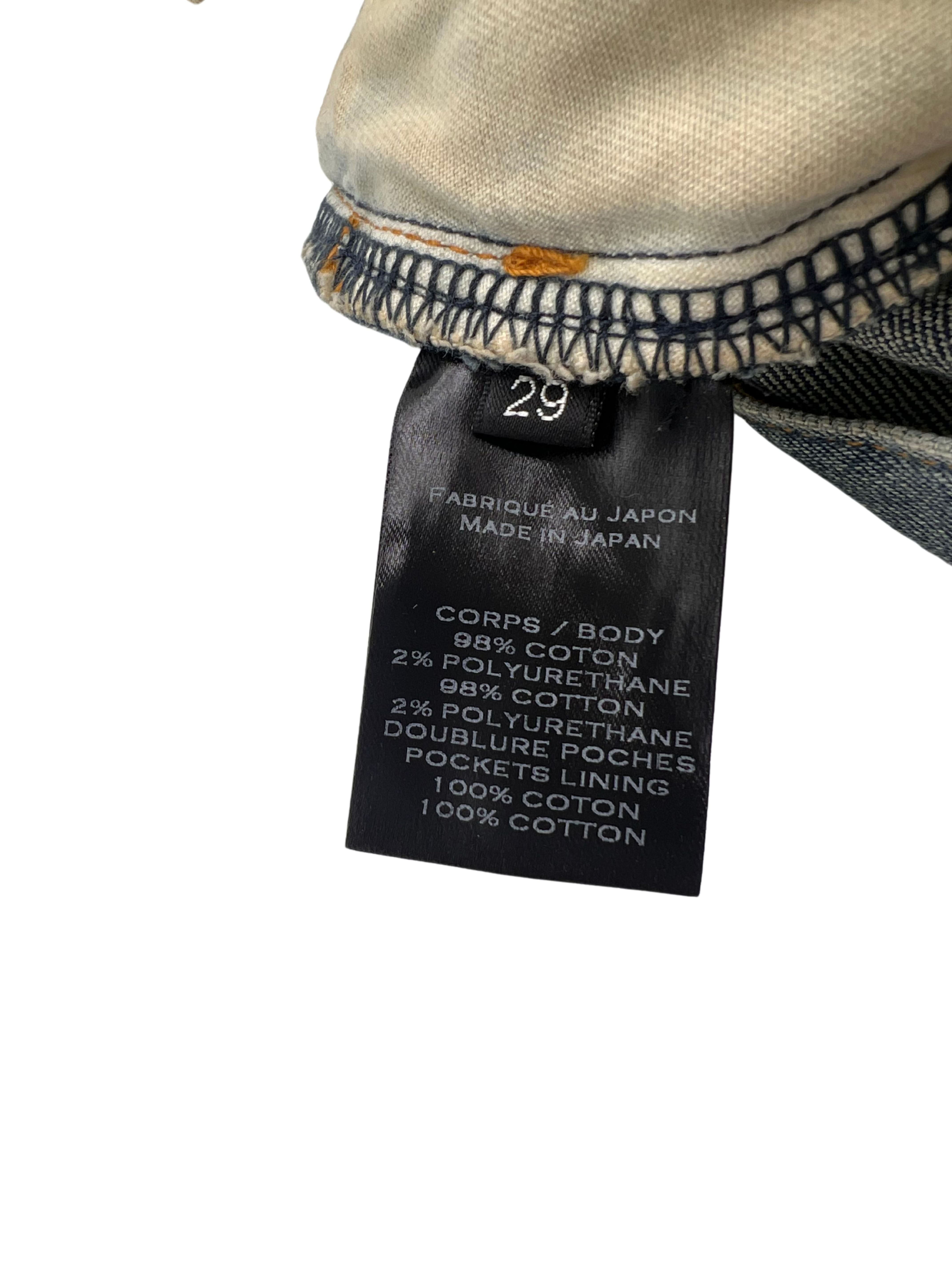 Balmain Bikers Jeans - Blue Balmain