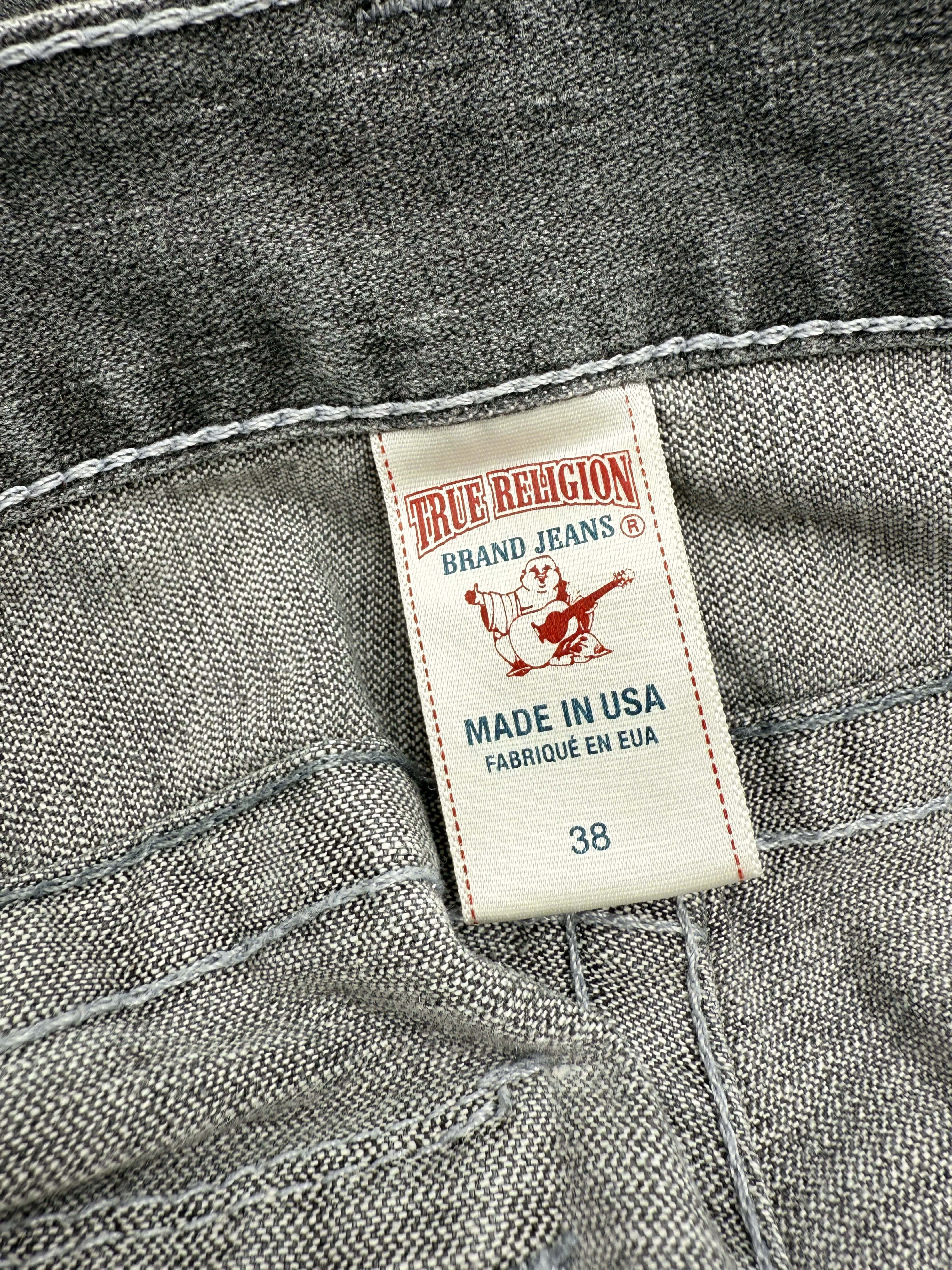 True Religion Ricky Straight-Leg Jeans - Grey (Unused) True Religion