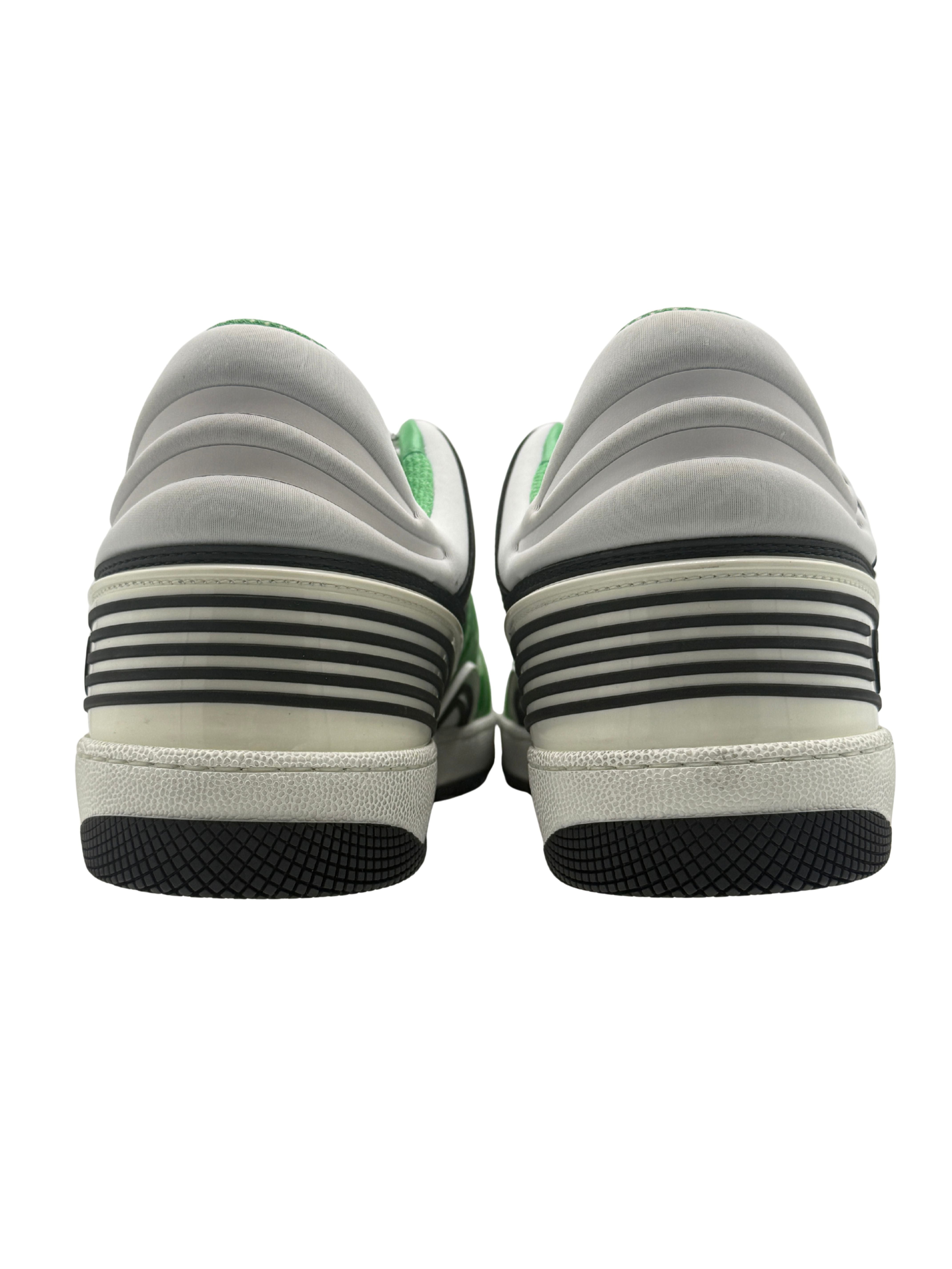 Gucci Basket Low Trainer - Green (Unused)