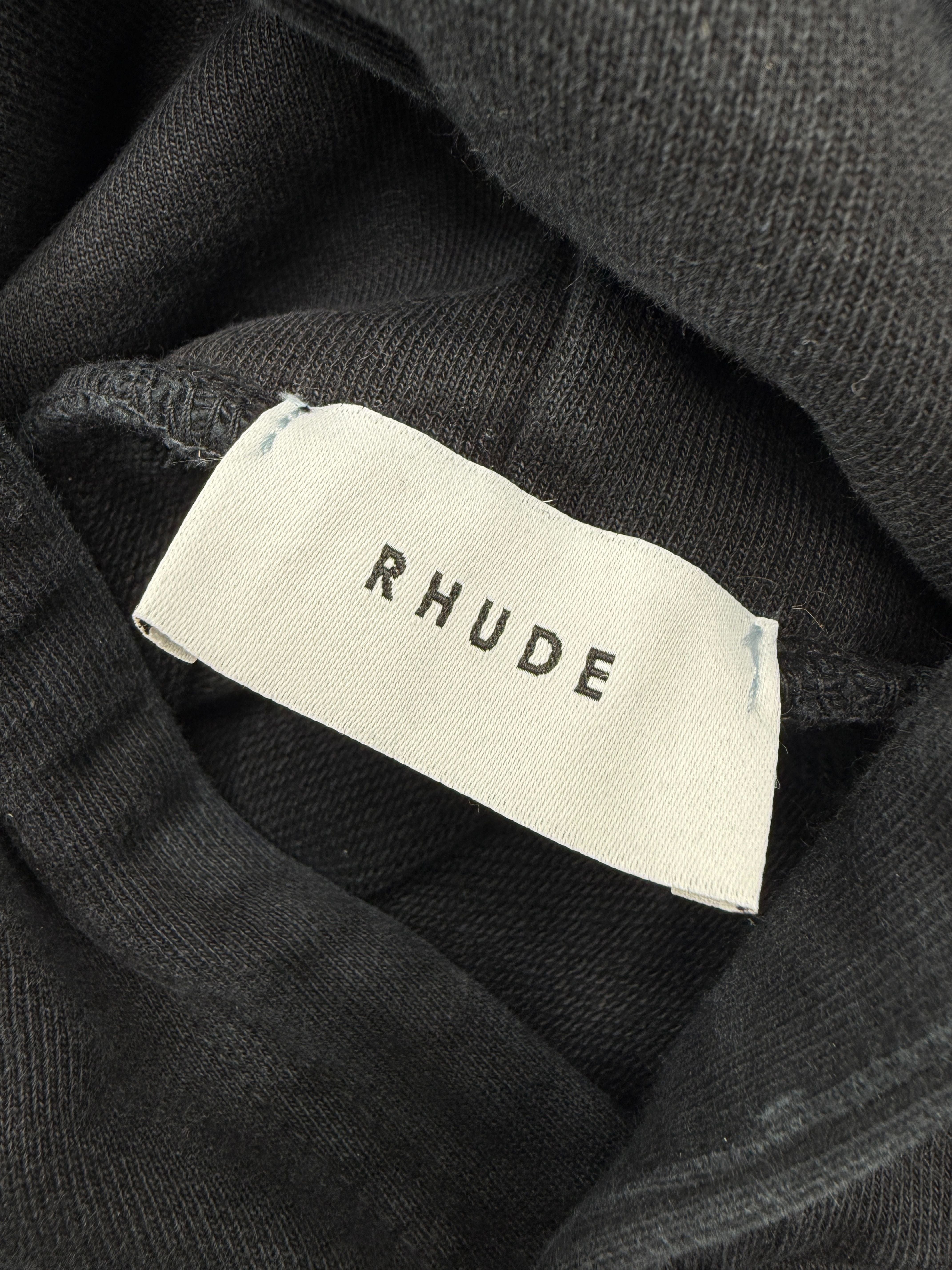 Rhude Racing Crest Hoodie - Black Rhude