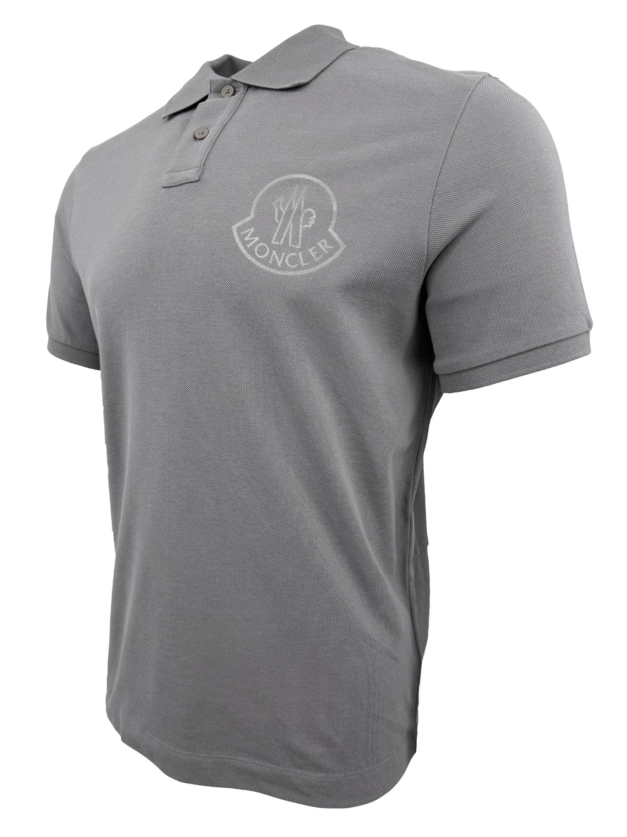 Moncler Logo Polo - Grey (Unused) Moncler