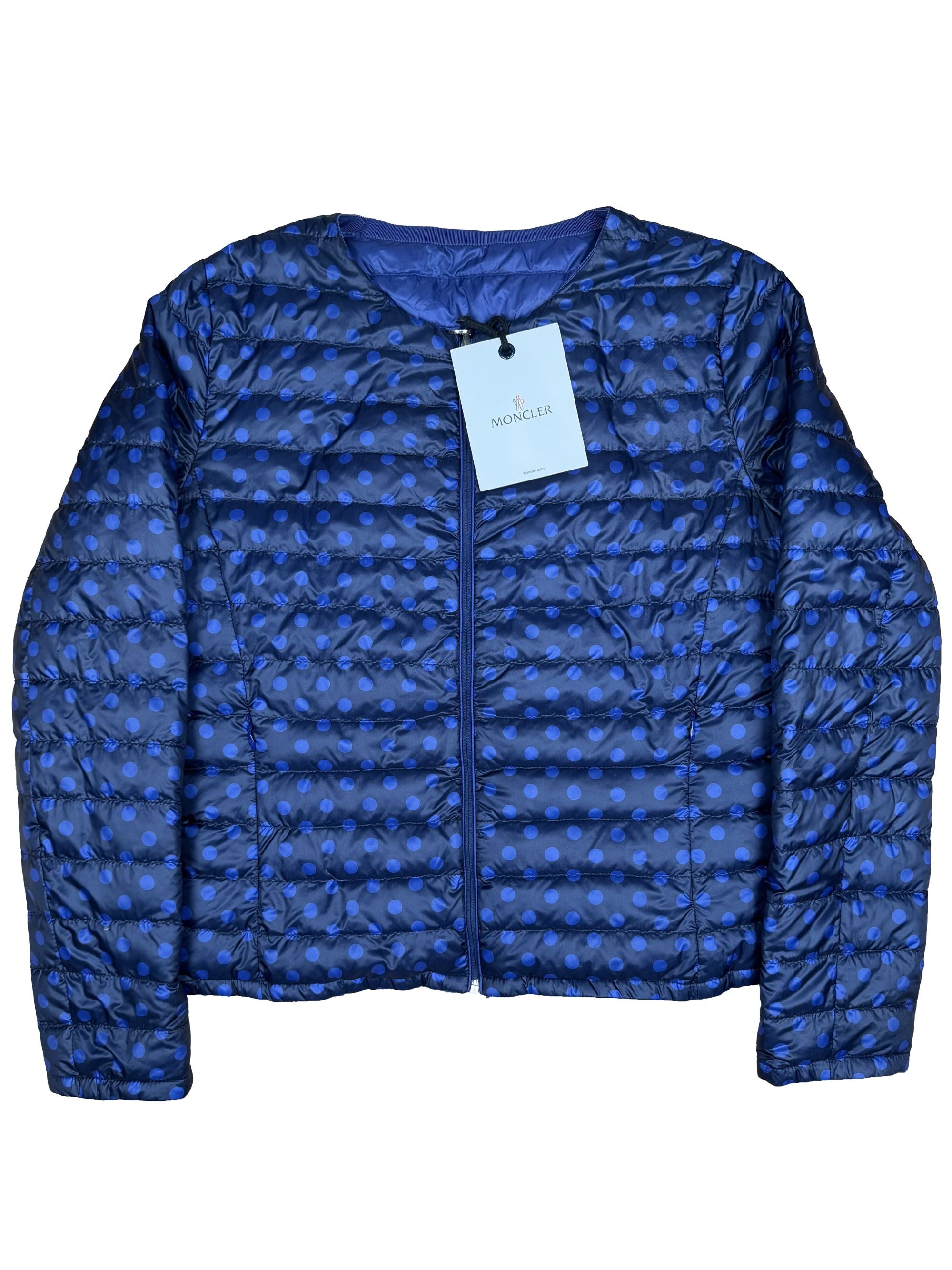 Moncler Miel Reversible Down Jacket - Blue Moncler