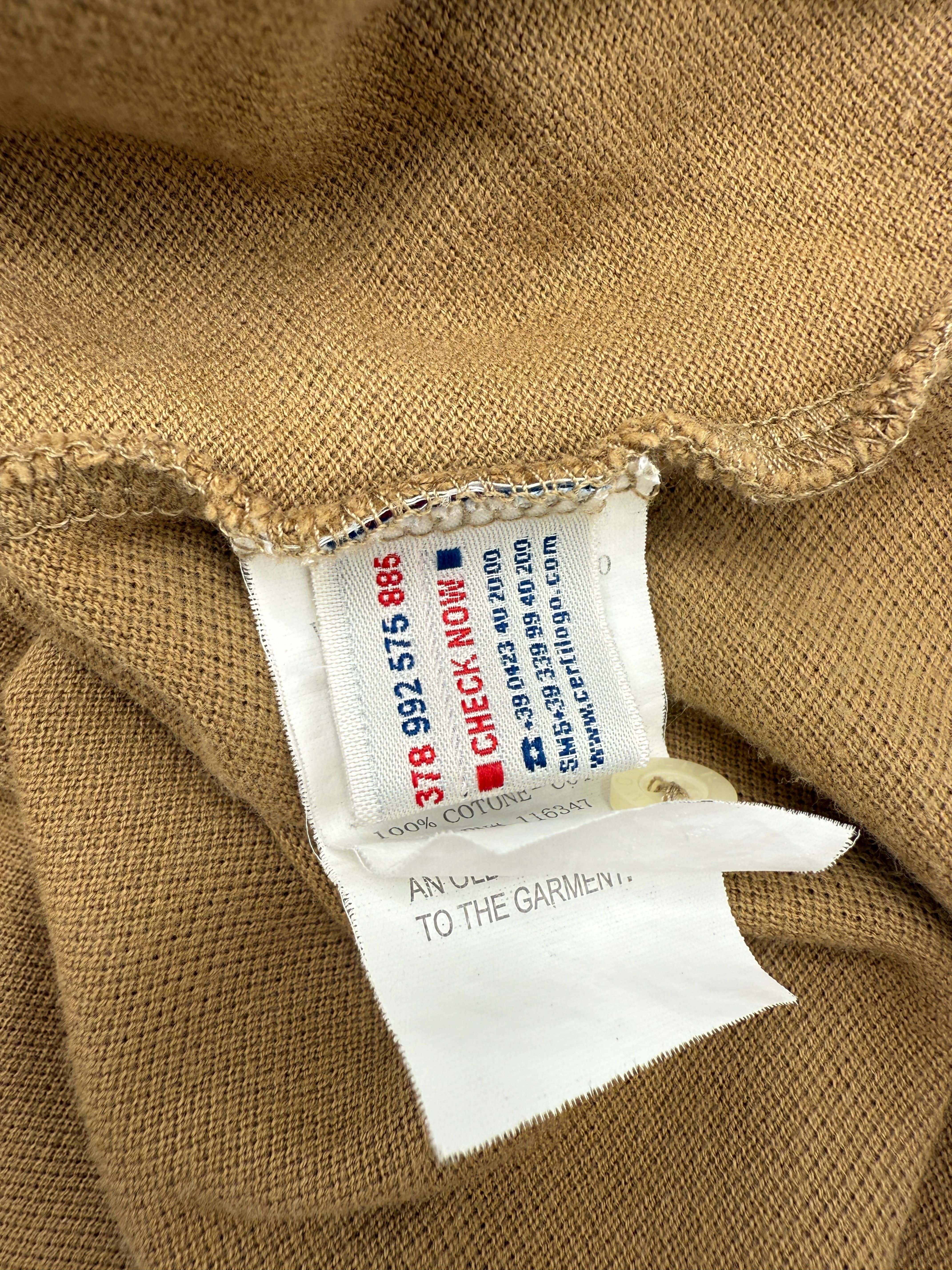 Moncler Logo Patch Polo - Brown Moncler