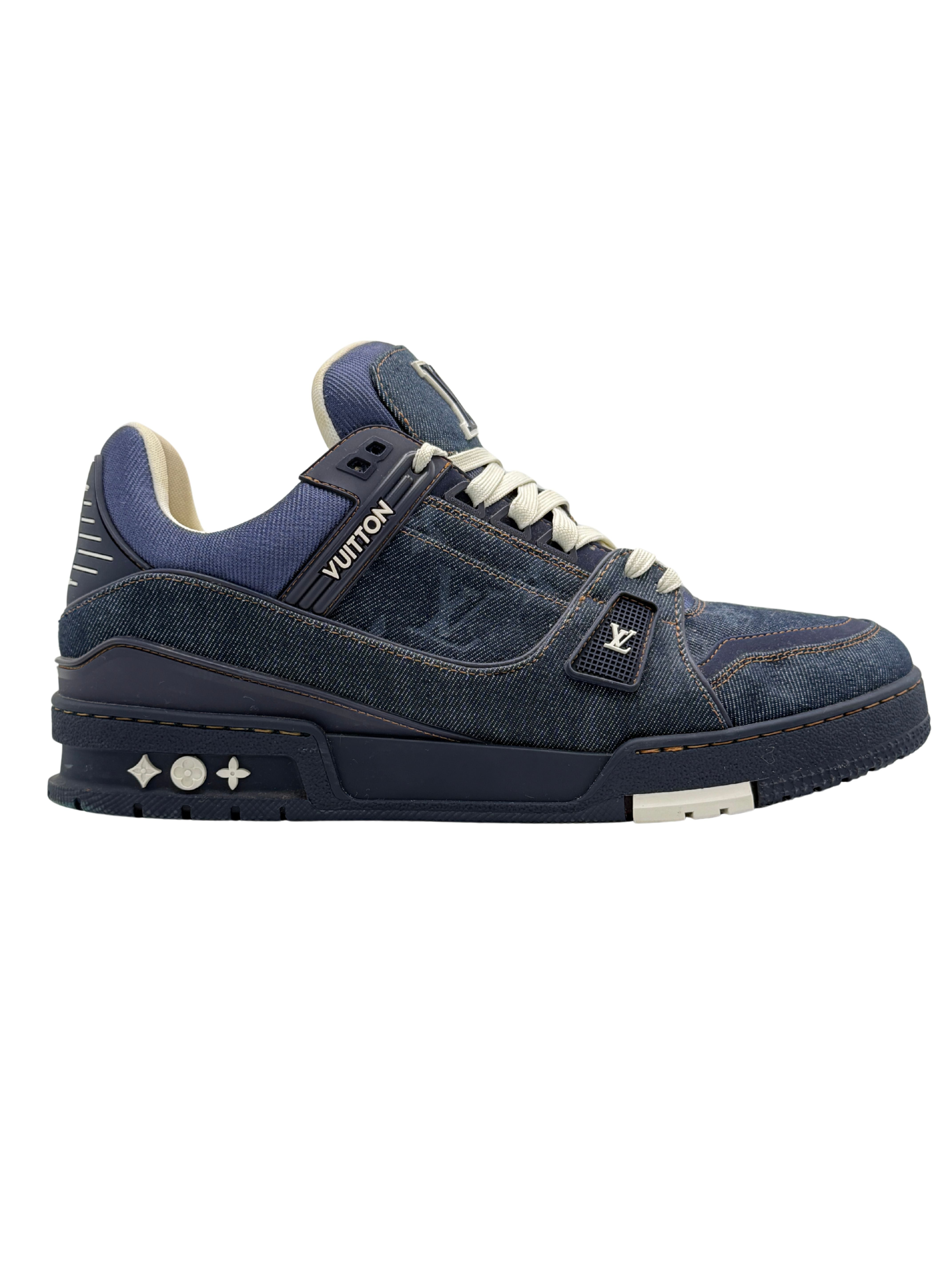Louis Vuitton LV Trainer Monogram Denim - Navy Louis Vuitton