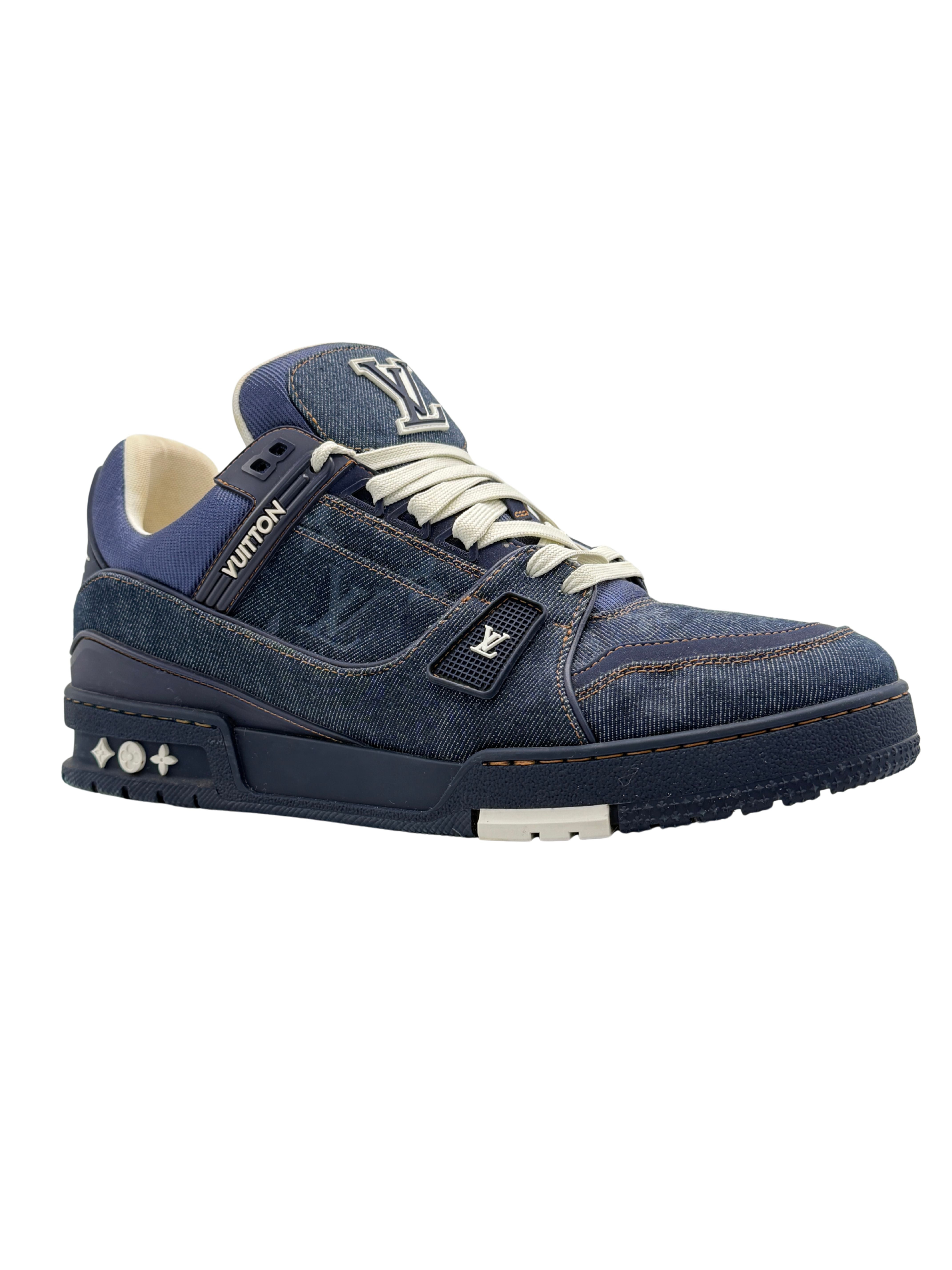 Louis Vuitton LV Trainer Monogram Denim - Navy Louis Vuitton