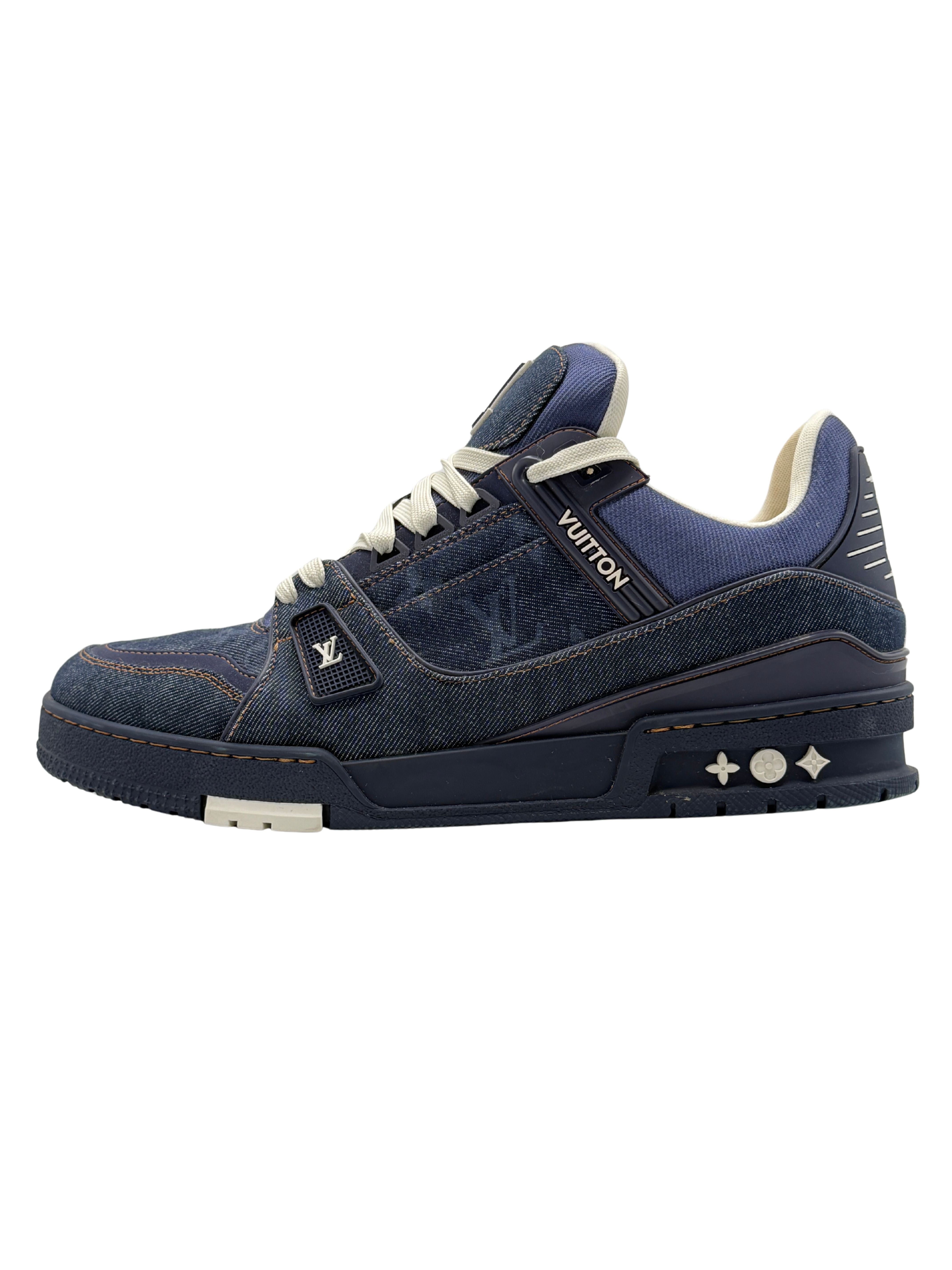 Louis Vuitton LV Trainer Monogram Denim - Navy Louis Vuitton