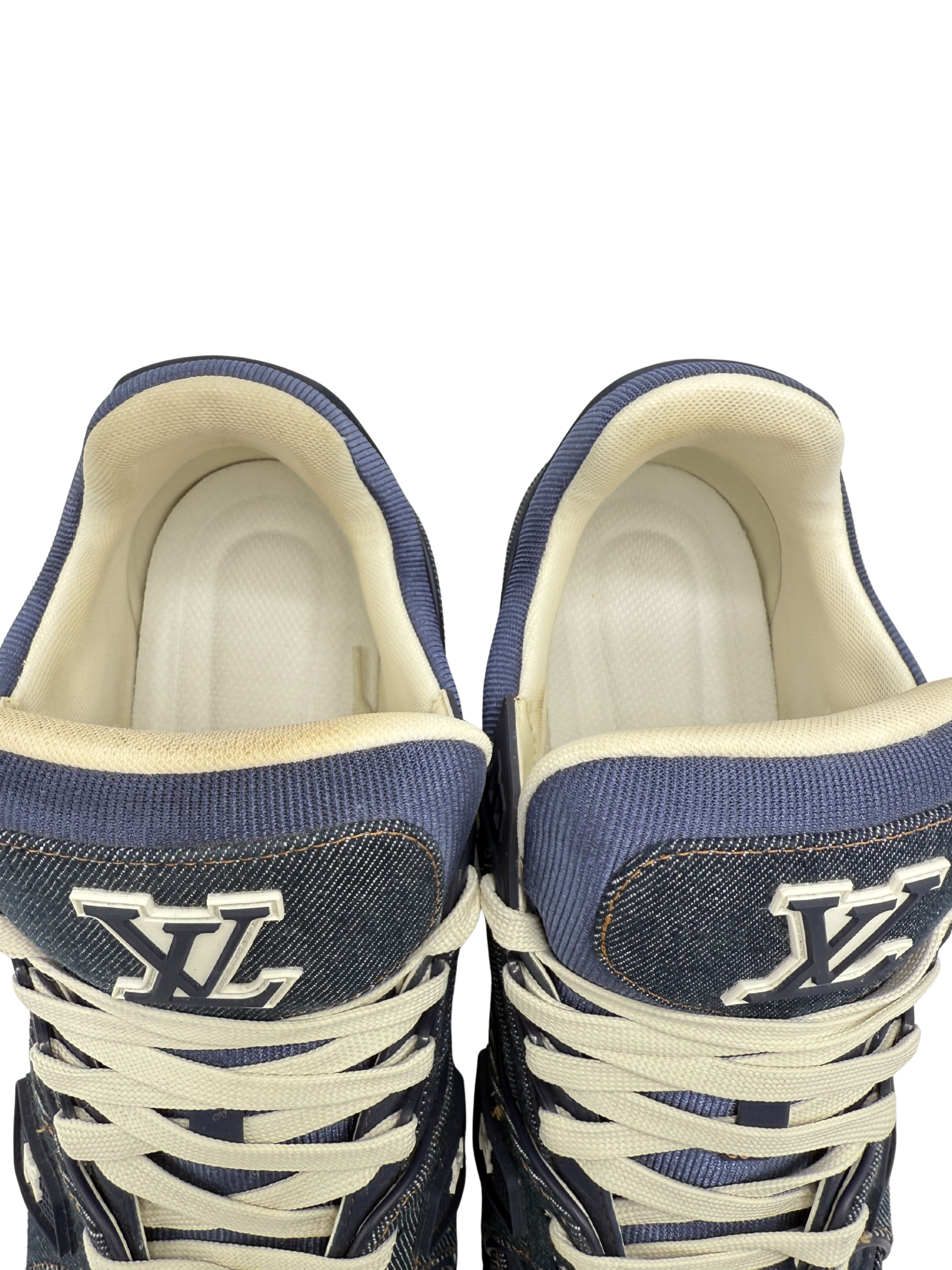 Louis Vuitton LV Trainer Monogram Denim - Navy Louis Vuitton