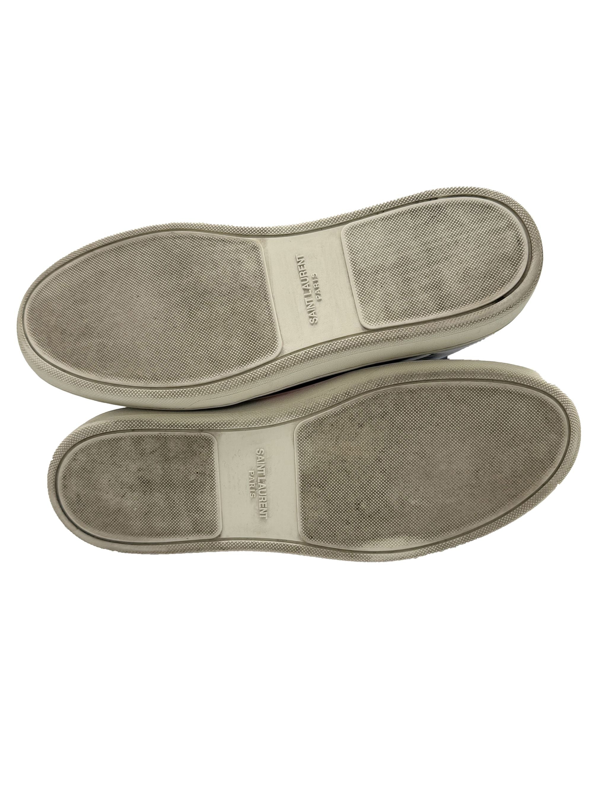 Yves Saint Laurent High Top Trainer - Black Yves Saint Laurent