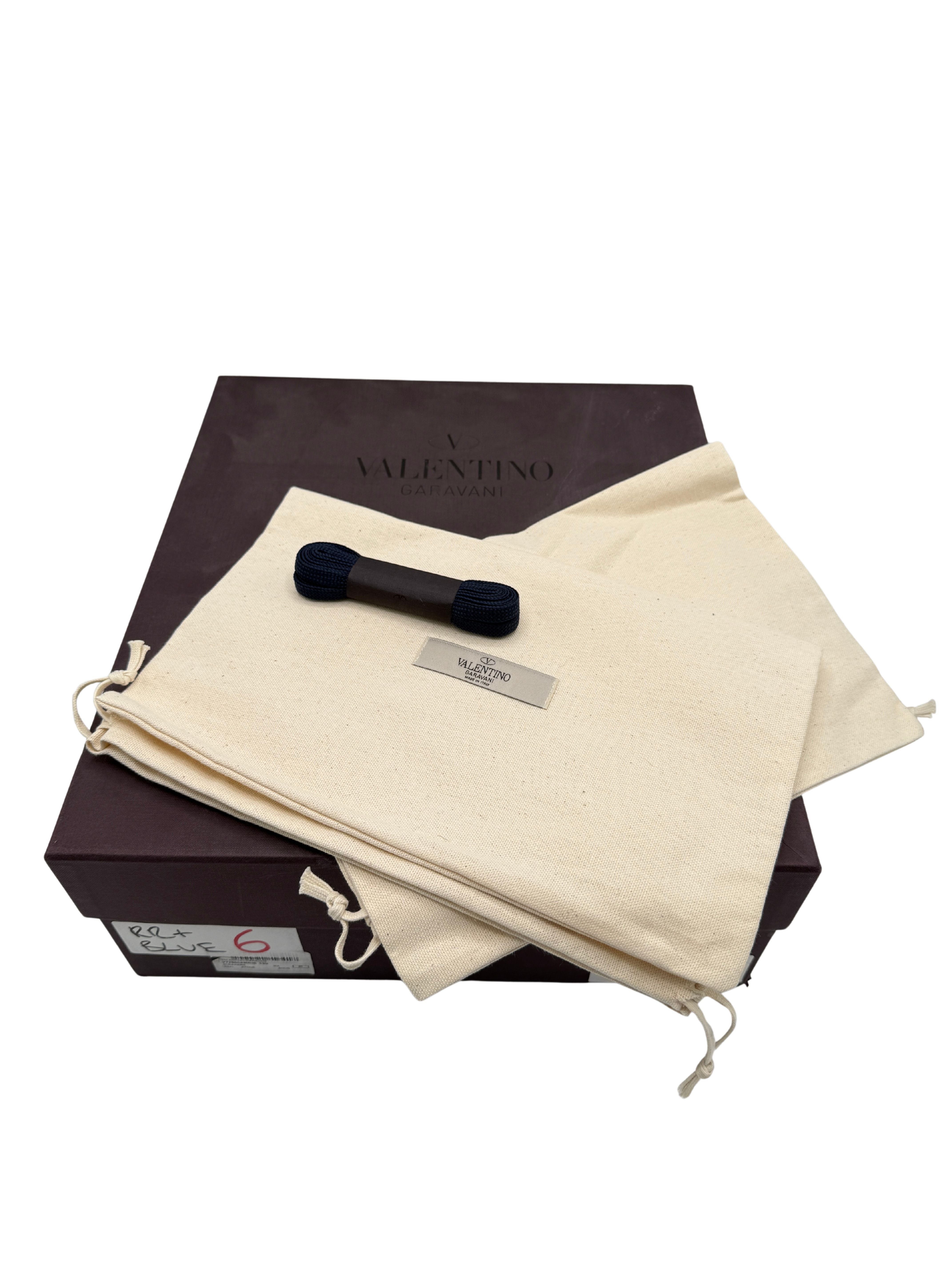 Valentino Camo Rockrunner Plus Trainer - Blue Valentino