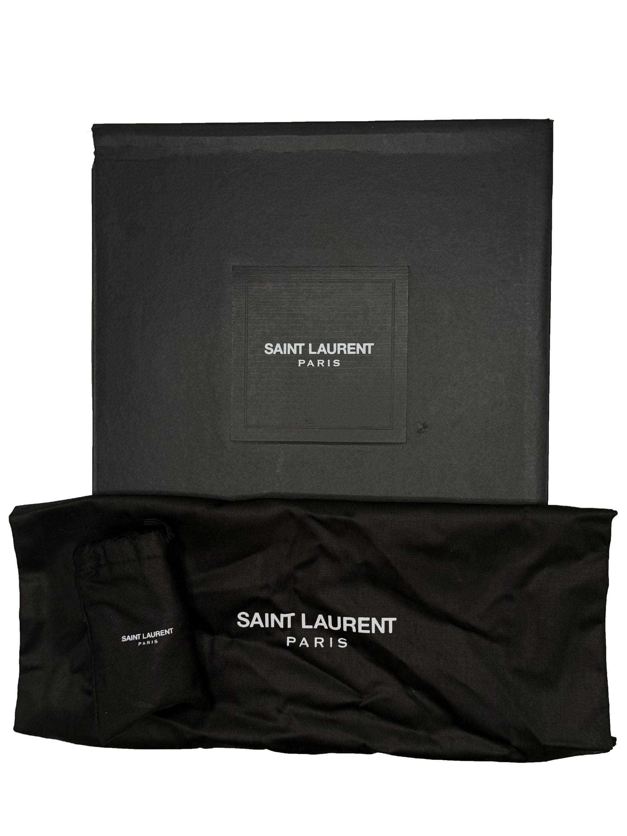 Yves Saint Laurent High Top Trainer - Black Yves Saint Laurent