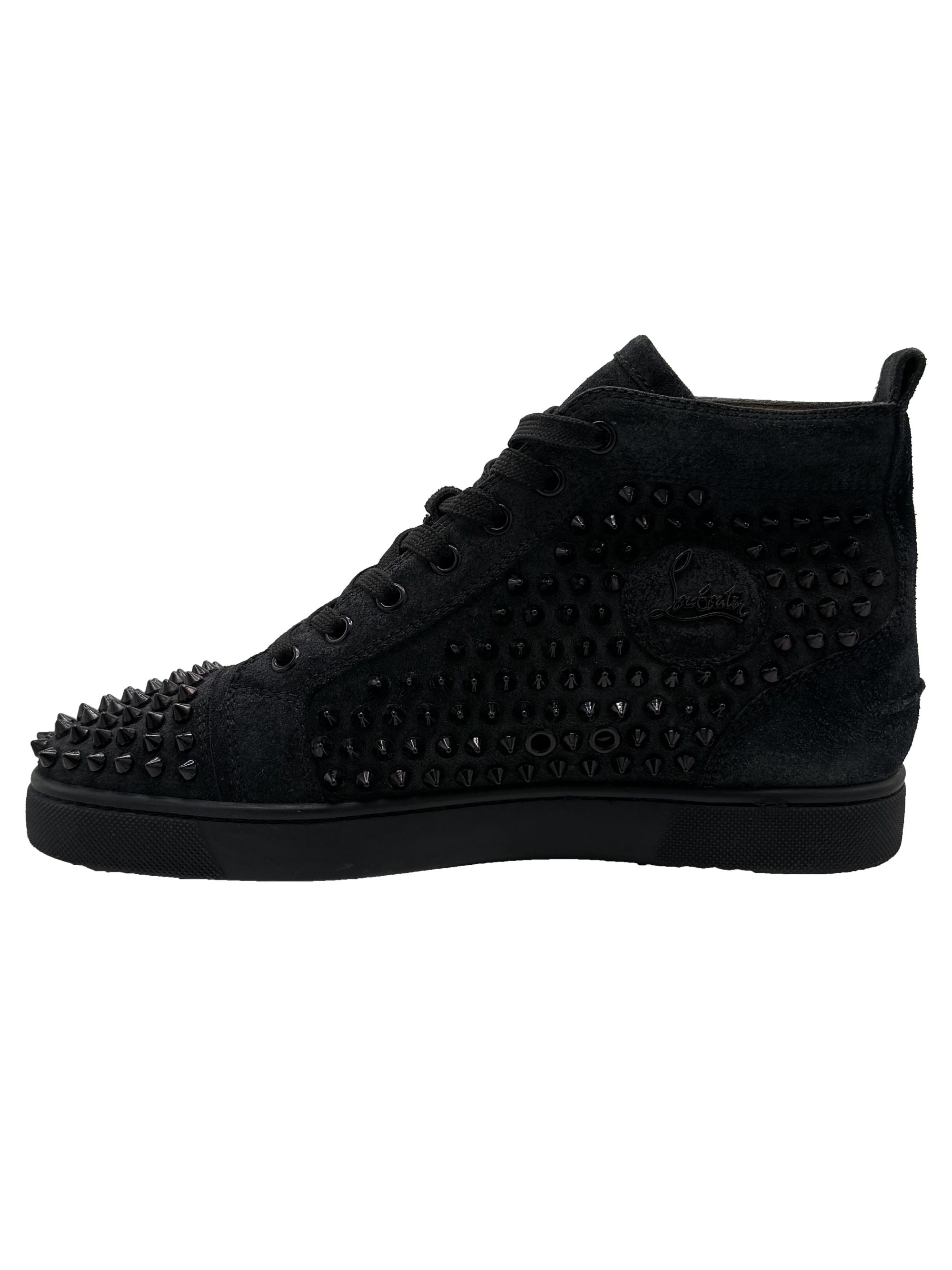 Christian Louboutin High Spike Trainers - Black Christian Louboutin