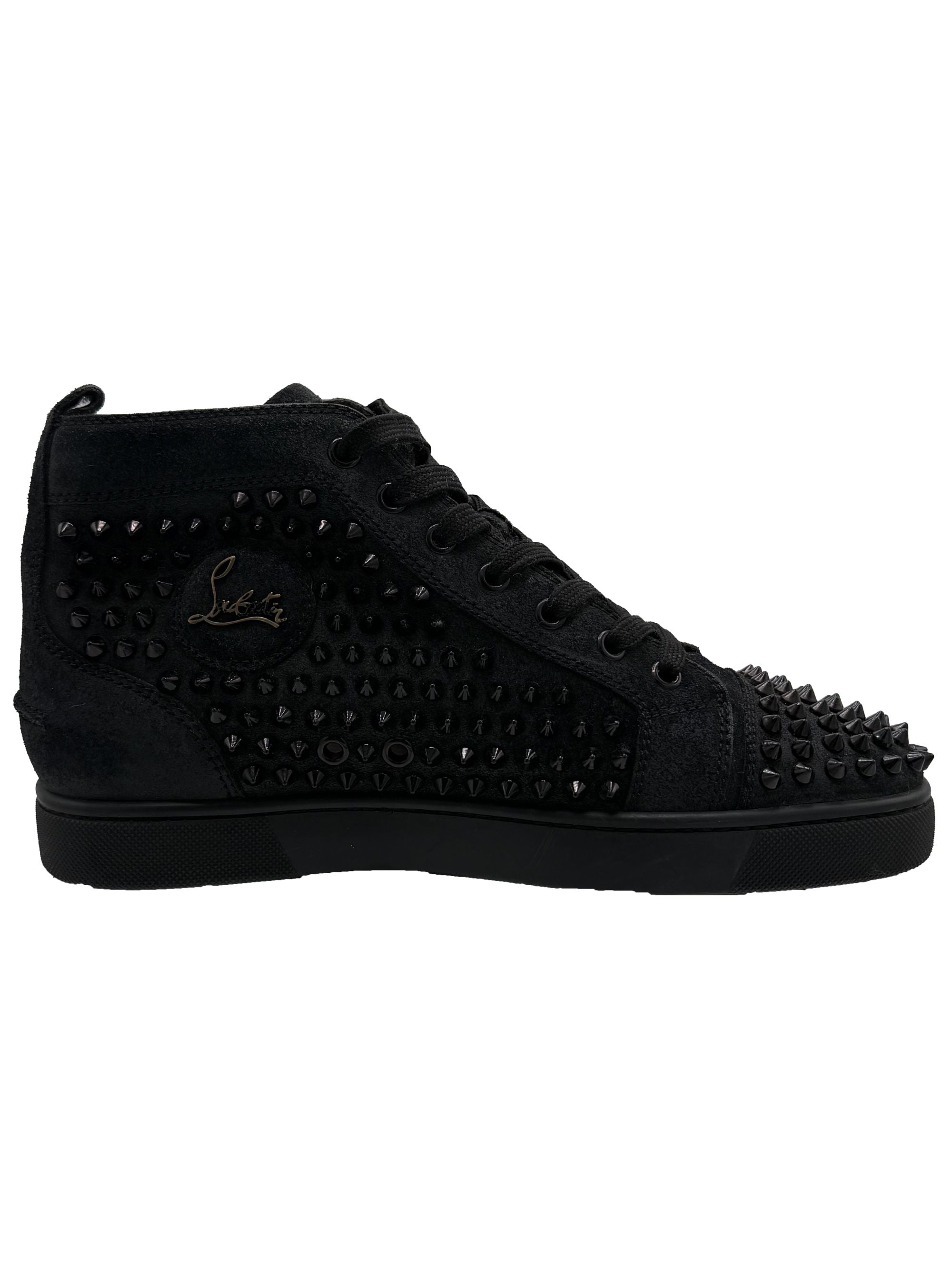 Christian Louboutin High Spike Trainers - Black Christian Louboutin
