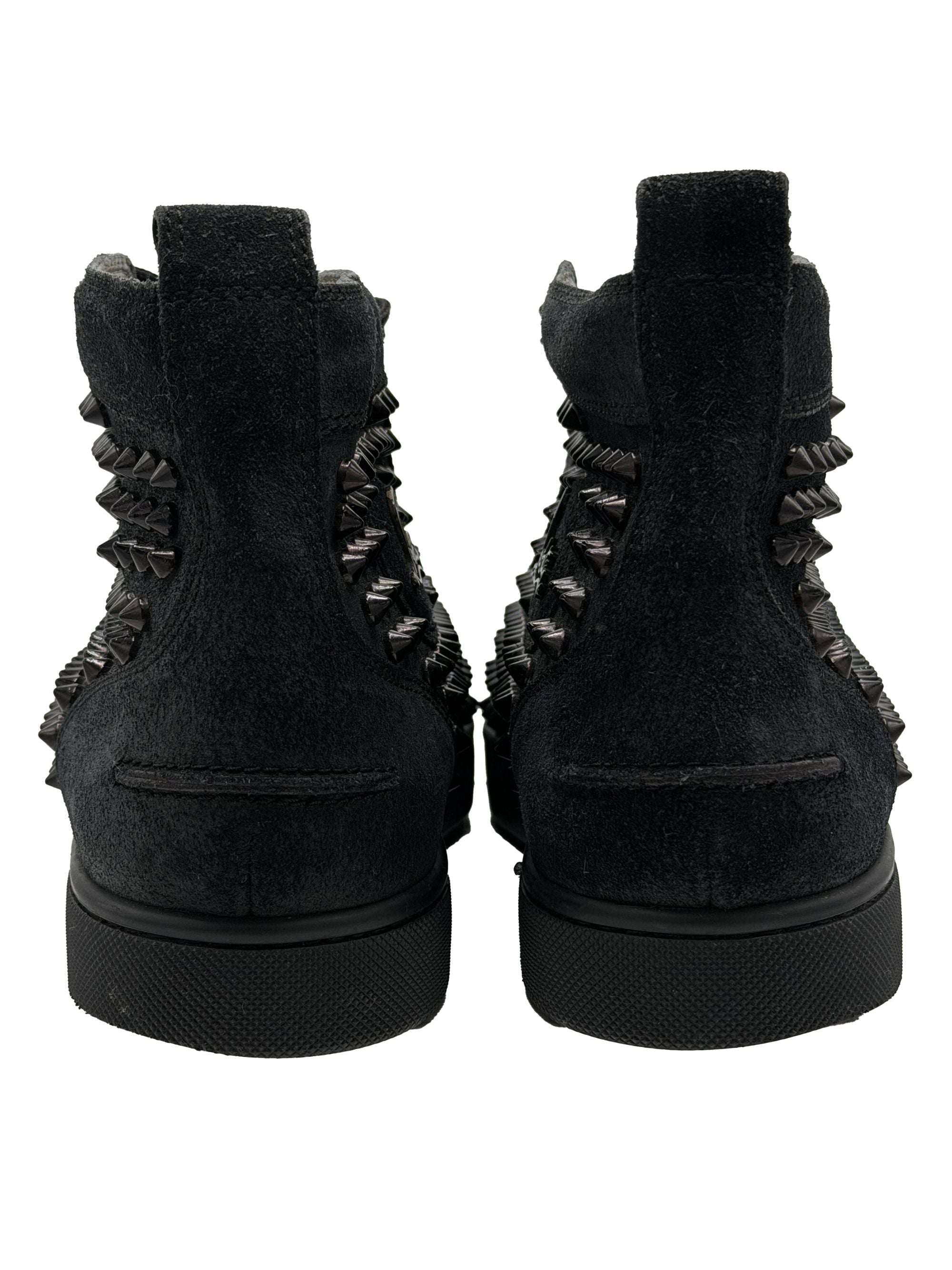 Christian Louboutin High Spike Trainers - Black Christian Louboutin