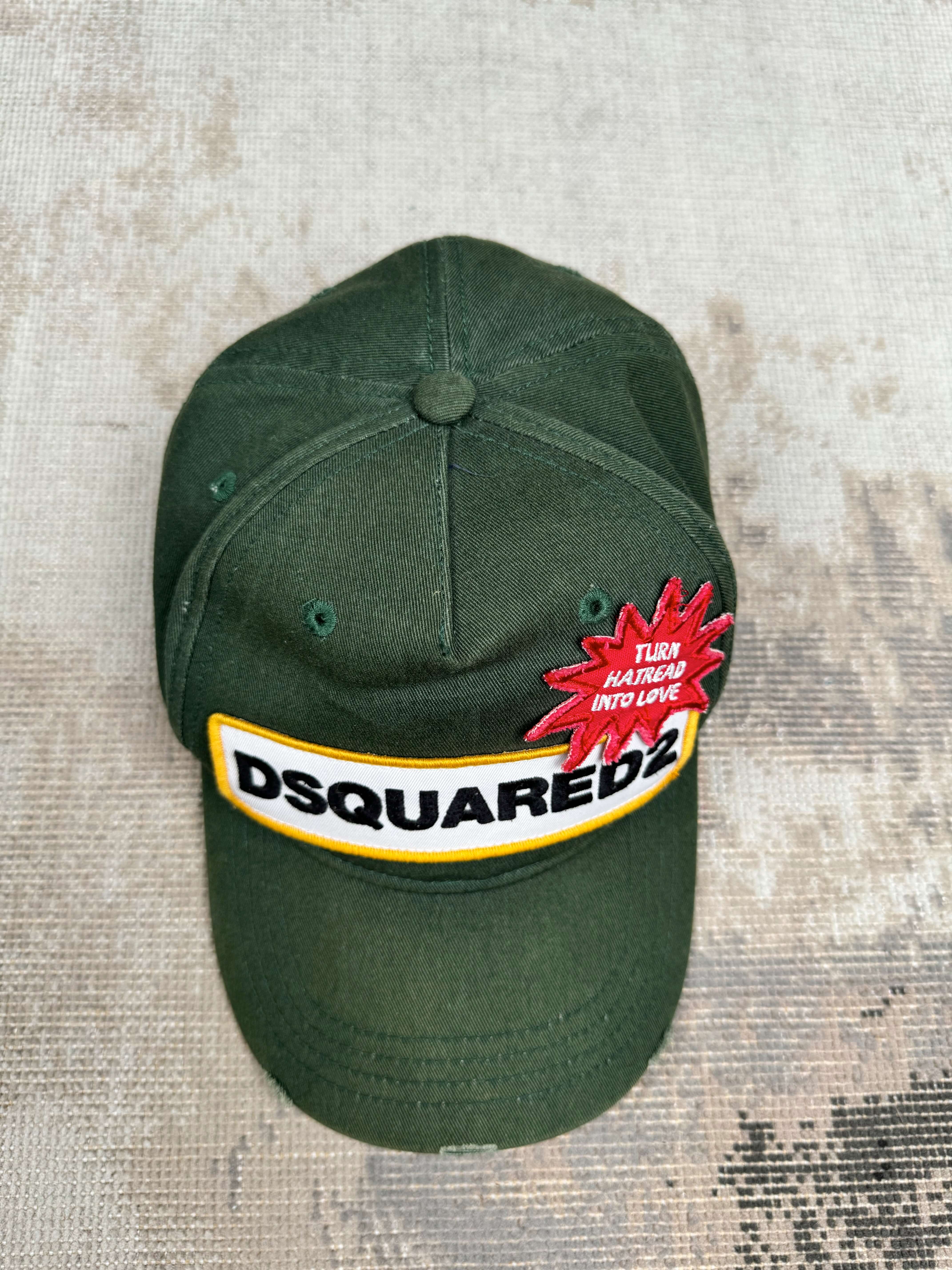 Dsquared2 'Turn Hatred Into Love' Baseball Cap Dsquared2