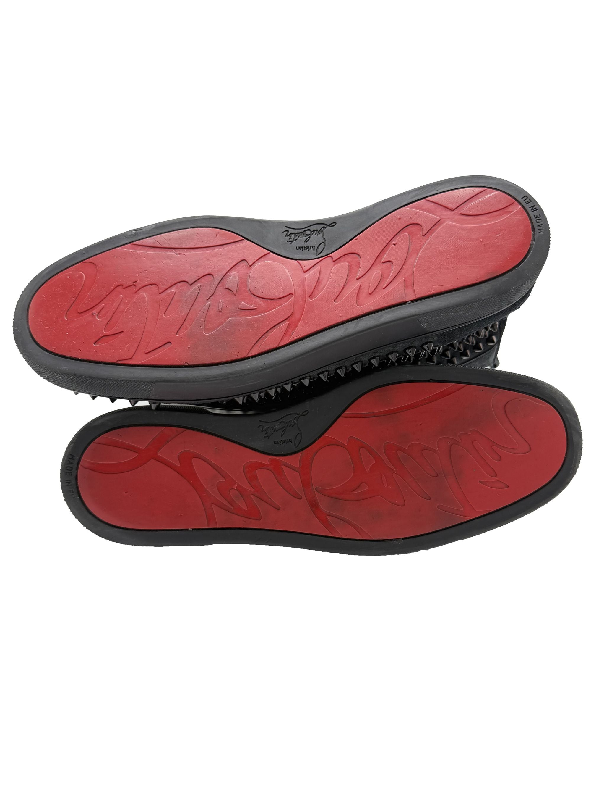 Christian Louboutin High Spike Trainers - Black Christian Louboutin