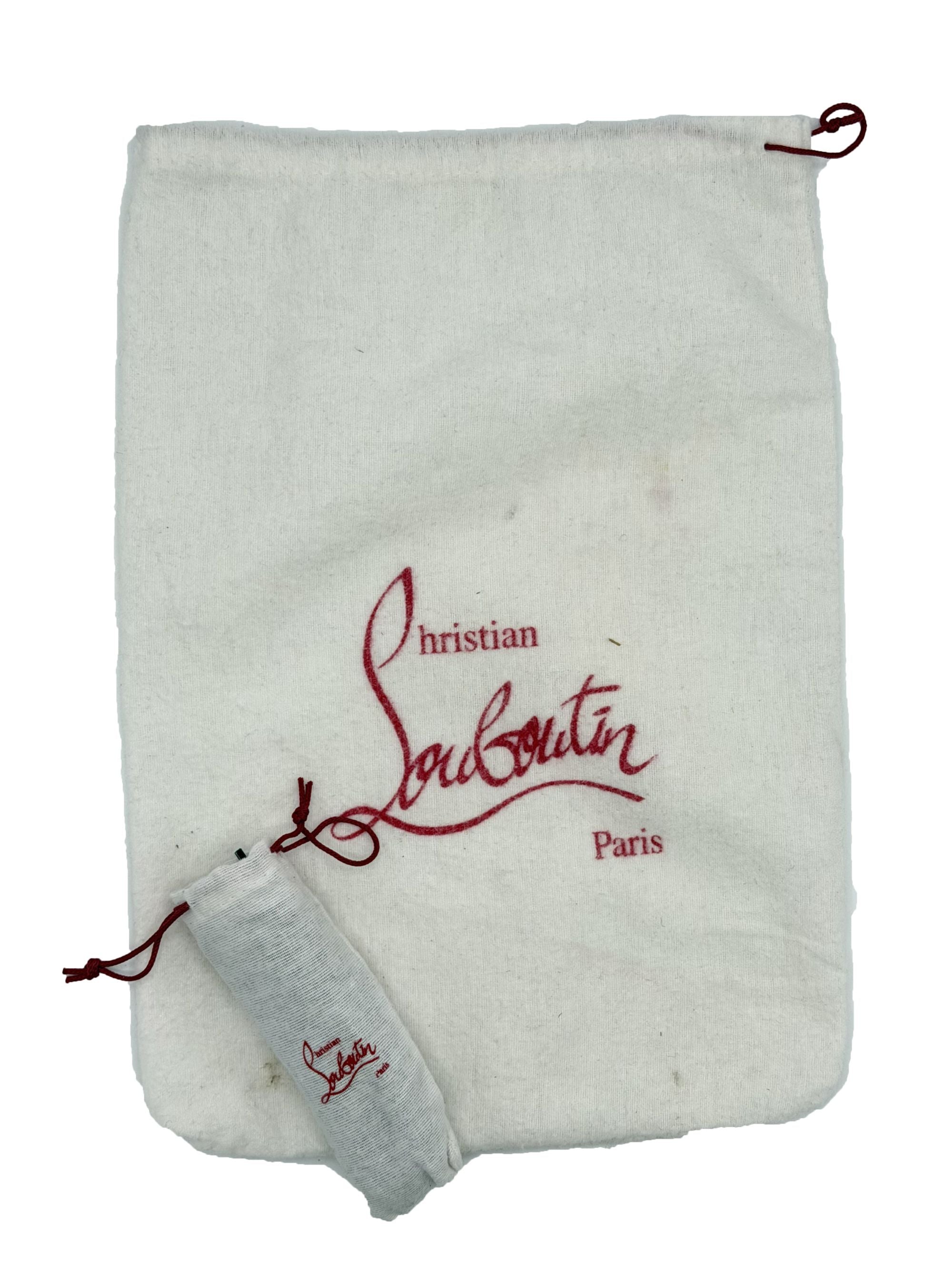 Louboutin Louis Strass High Top Trainer - Black Christian Louboutin