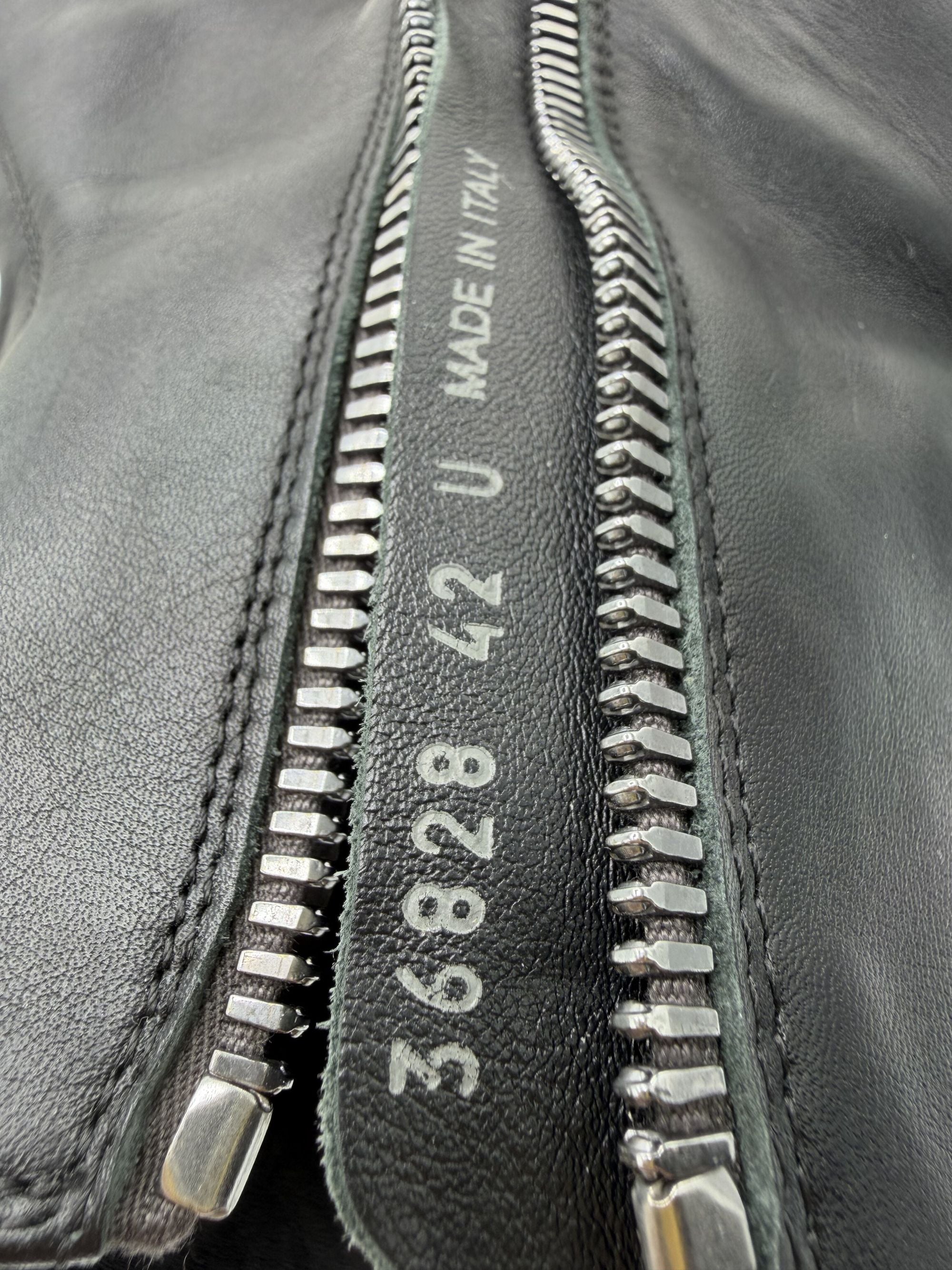 Rick Owens Classic Leather High Top - Black Rick Owens