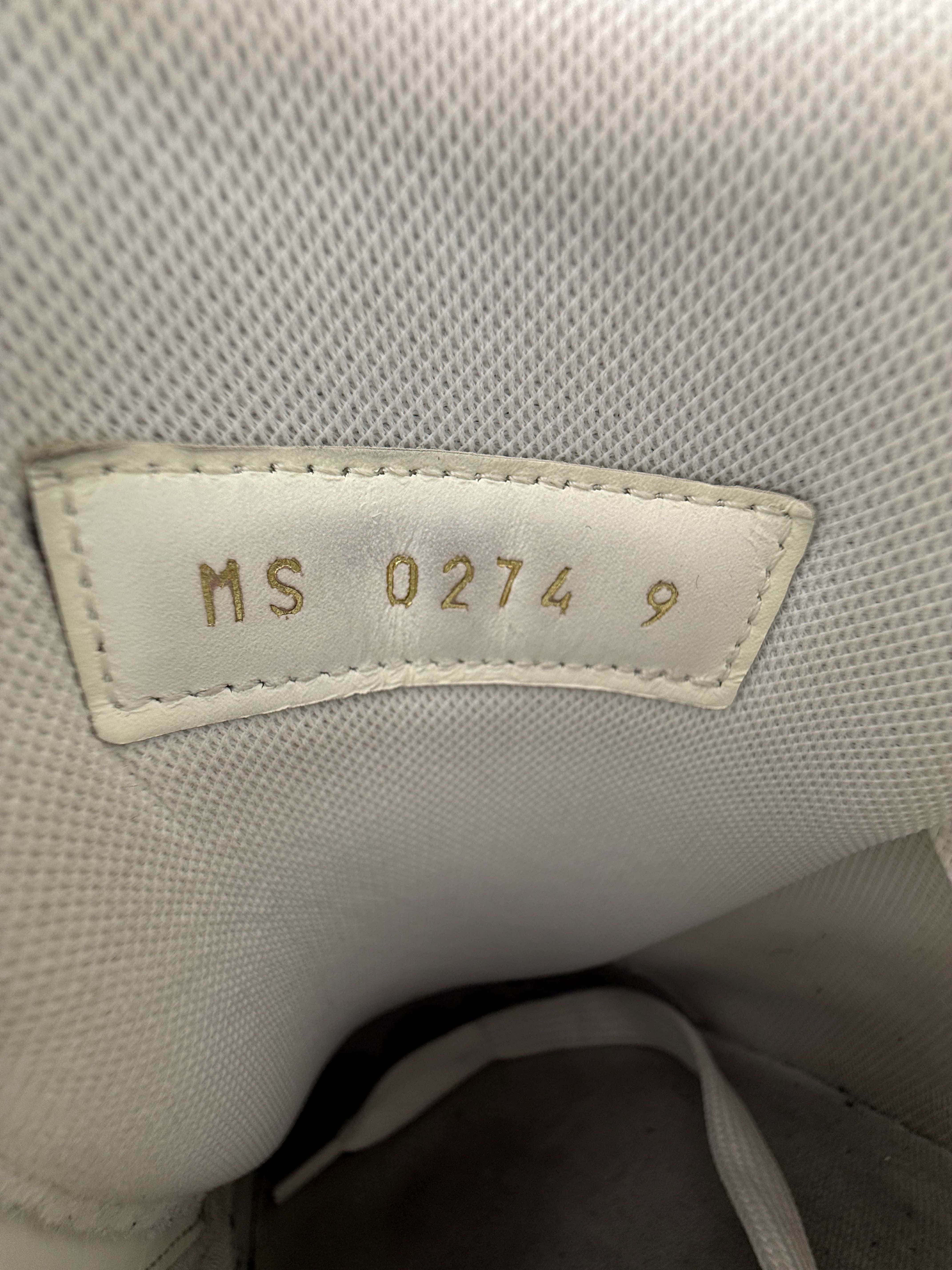 Louis Vuitton Monogram Denim LV Trainer - Grey Louis Vuitton