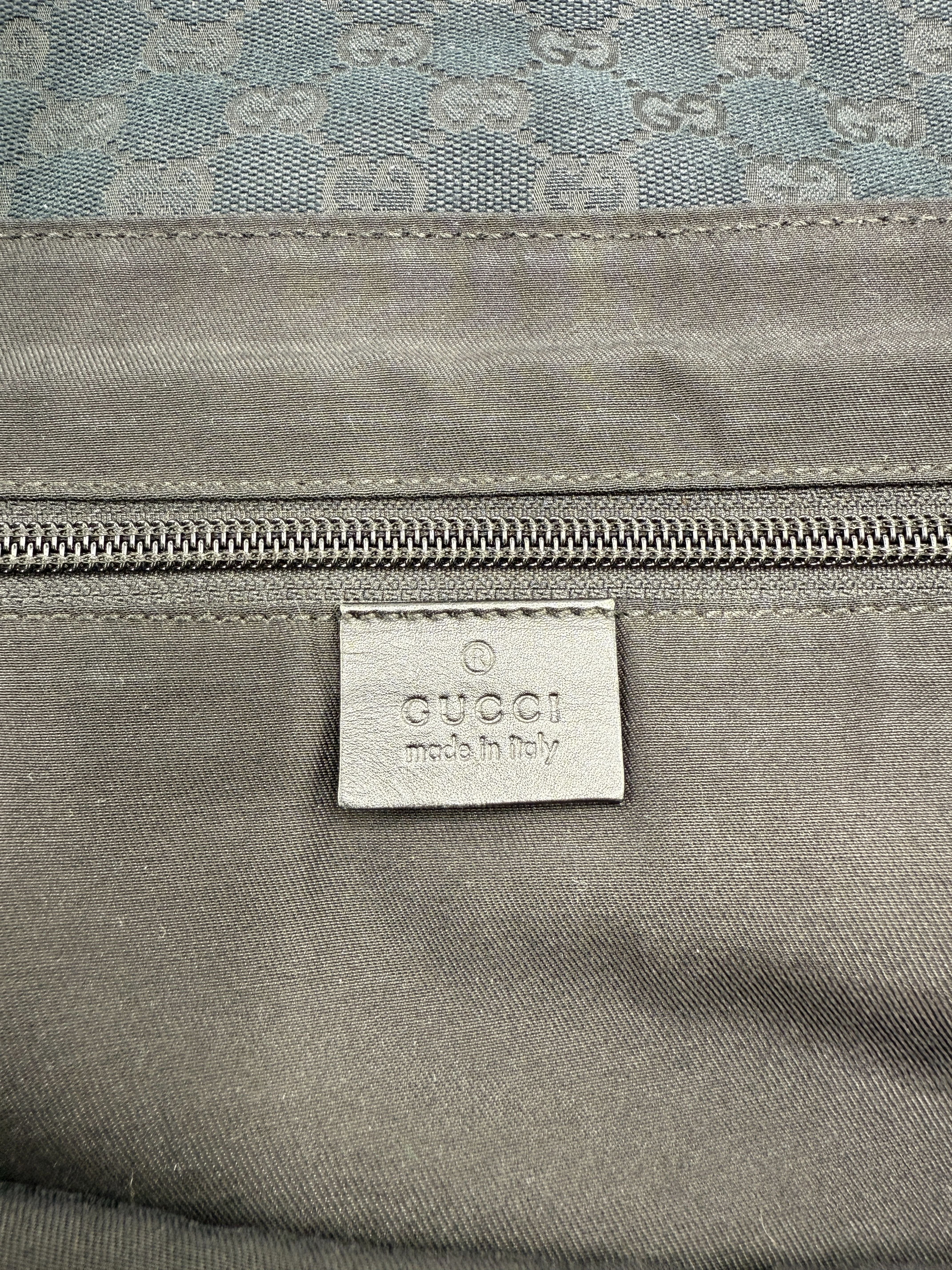 Gucci GG Canvas Messenger Bag - Black Gucci