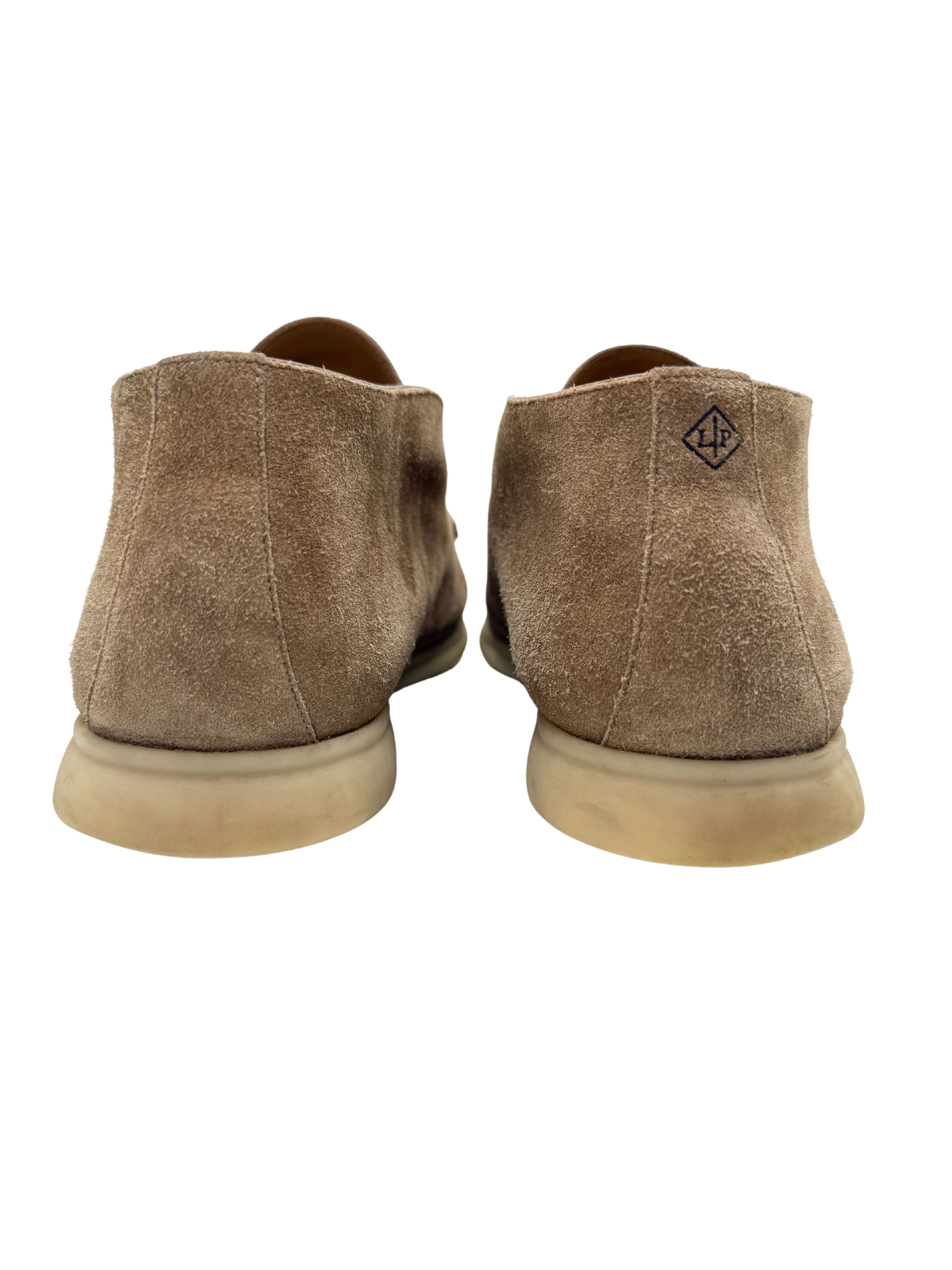 Loro Piana Open Walk Ankle Boot - Beige Loro Piana