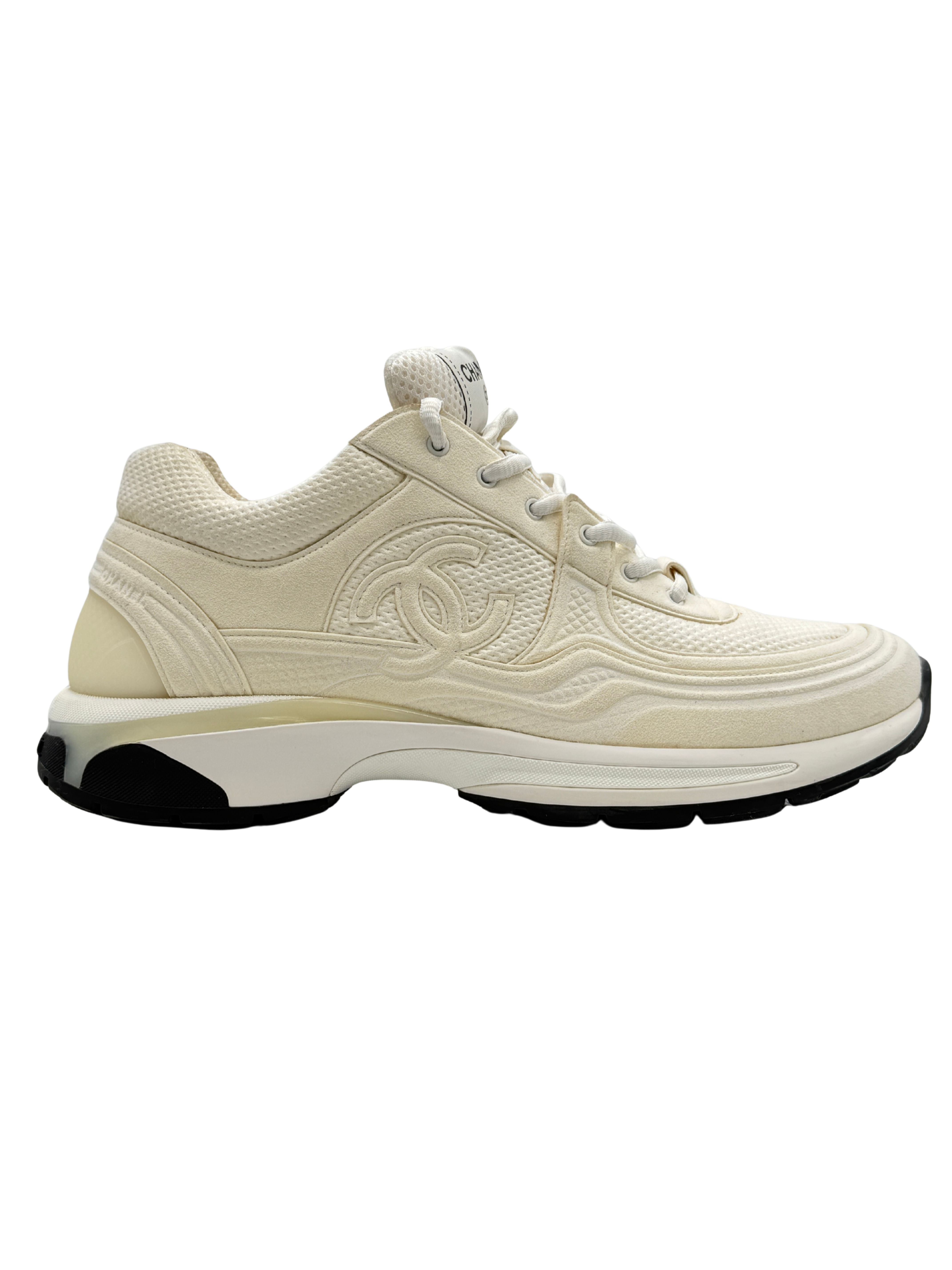 Chanel CC Runners - White Chanel