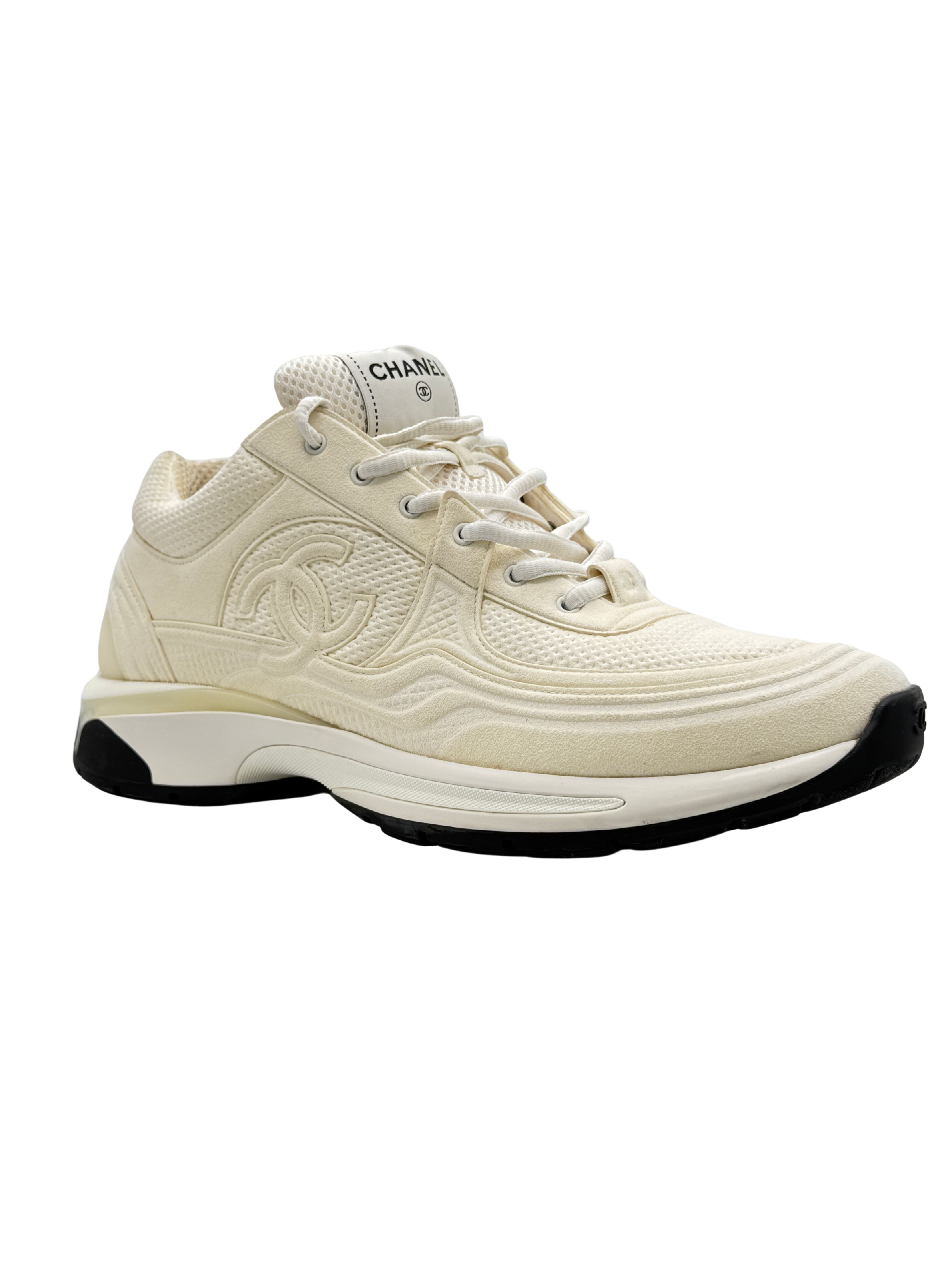Chanel CC Runners - White Chanel