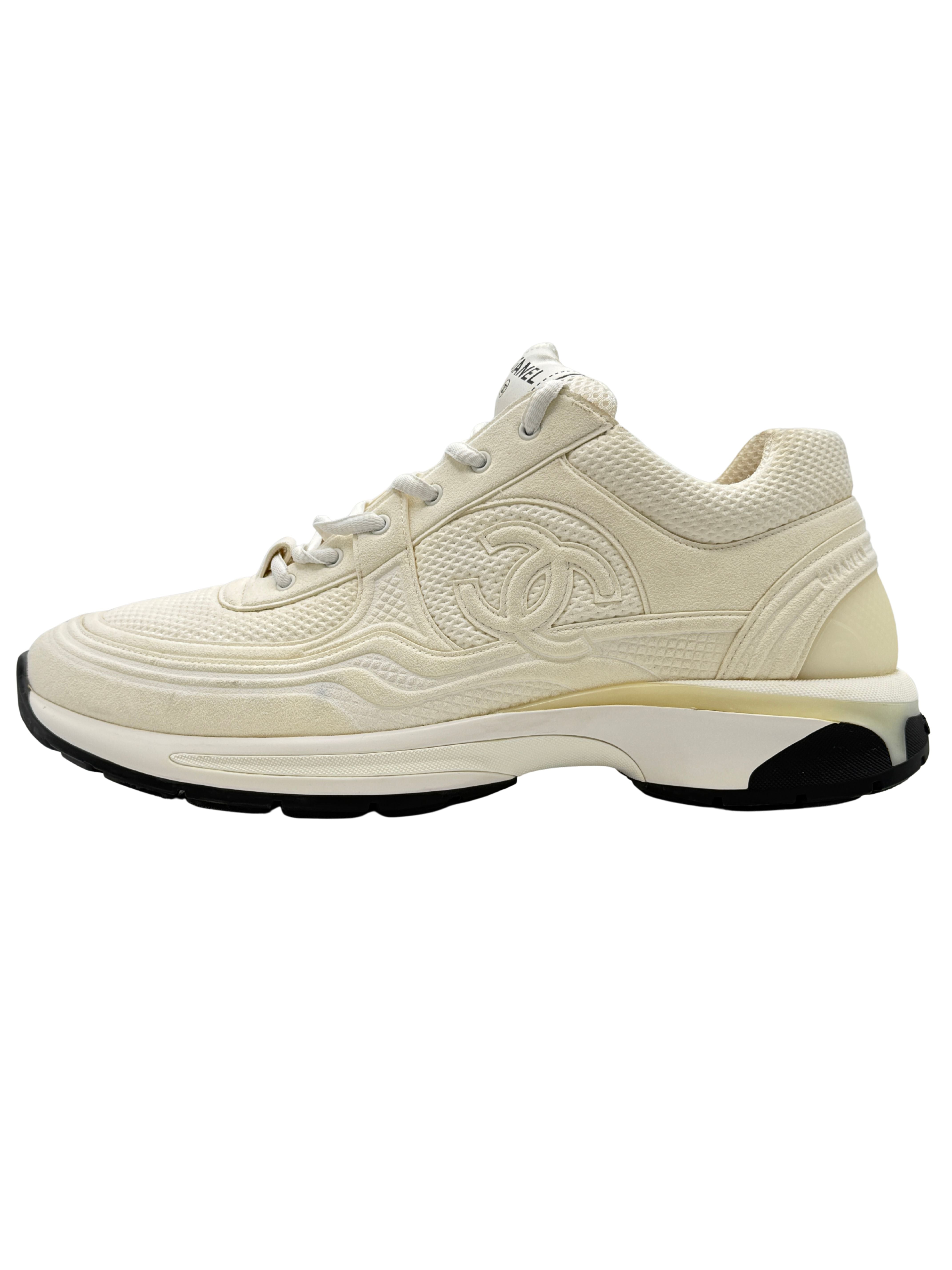 Chanel CC Runners - White Chanel
