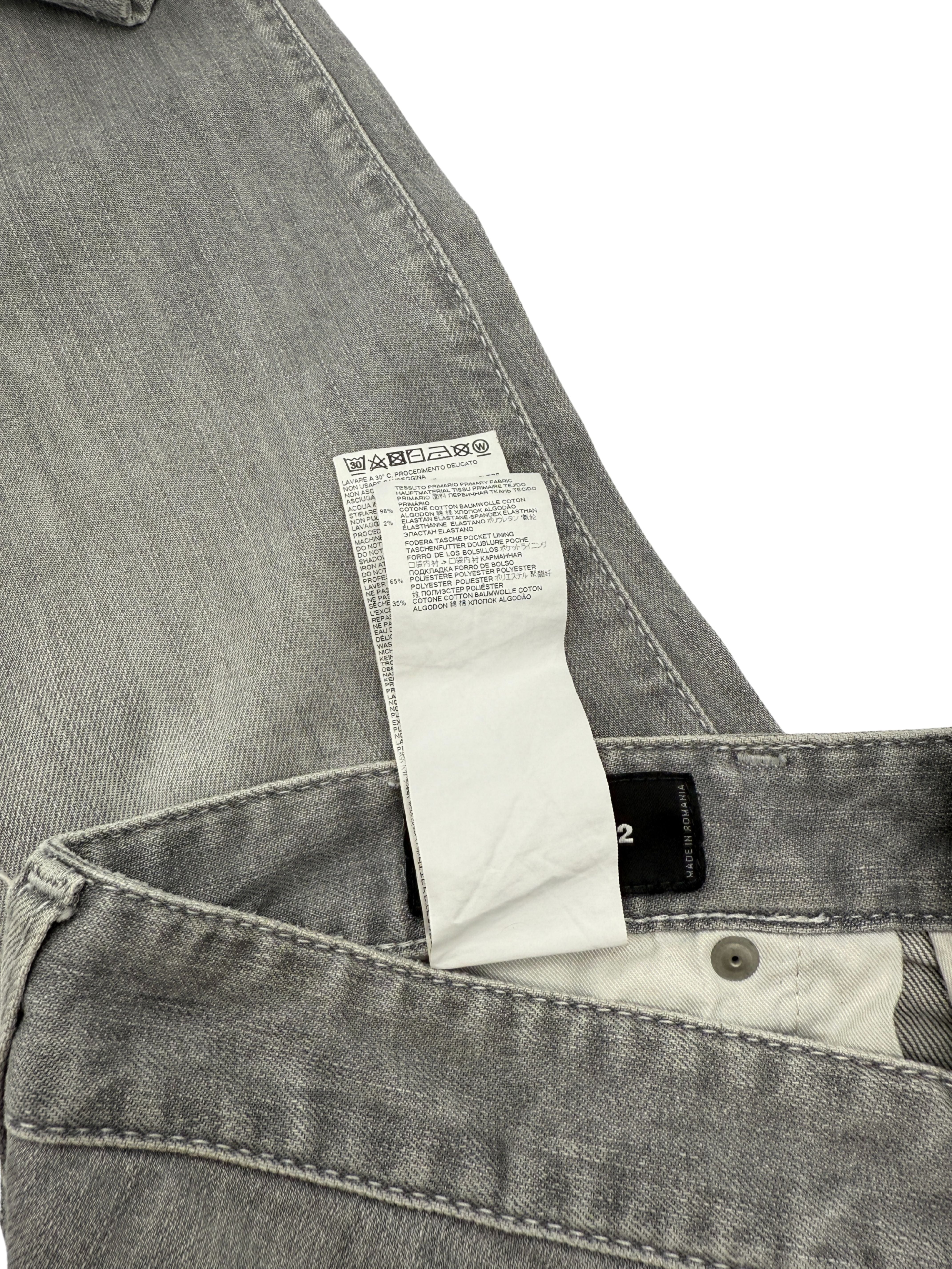 Dsquared2 Distressed Slim-Fit Jeans - Grey Dsquared2