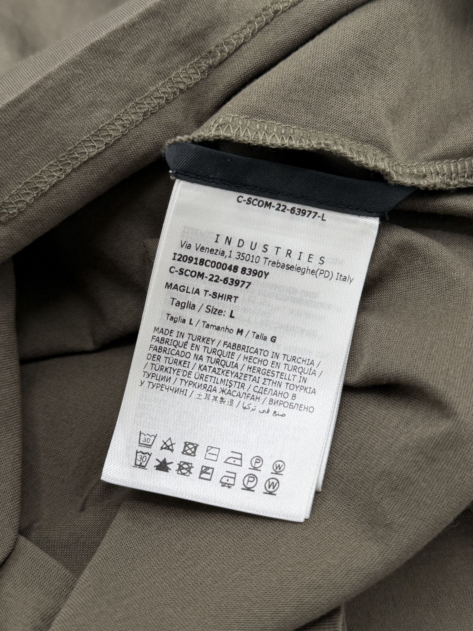 Moncler Double Logo Tee - Khaki Moncler