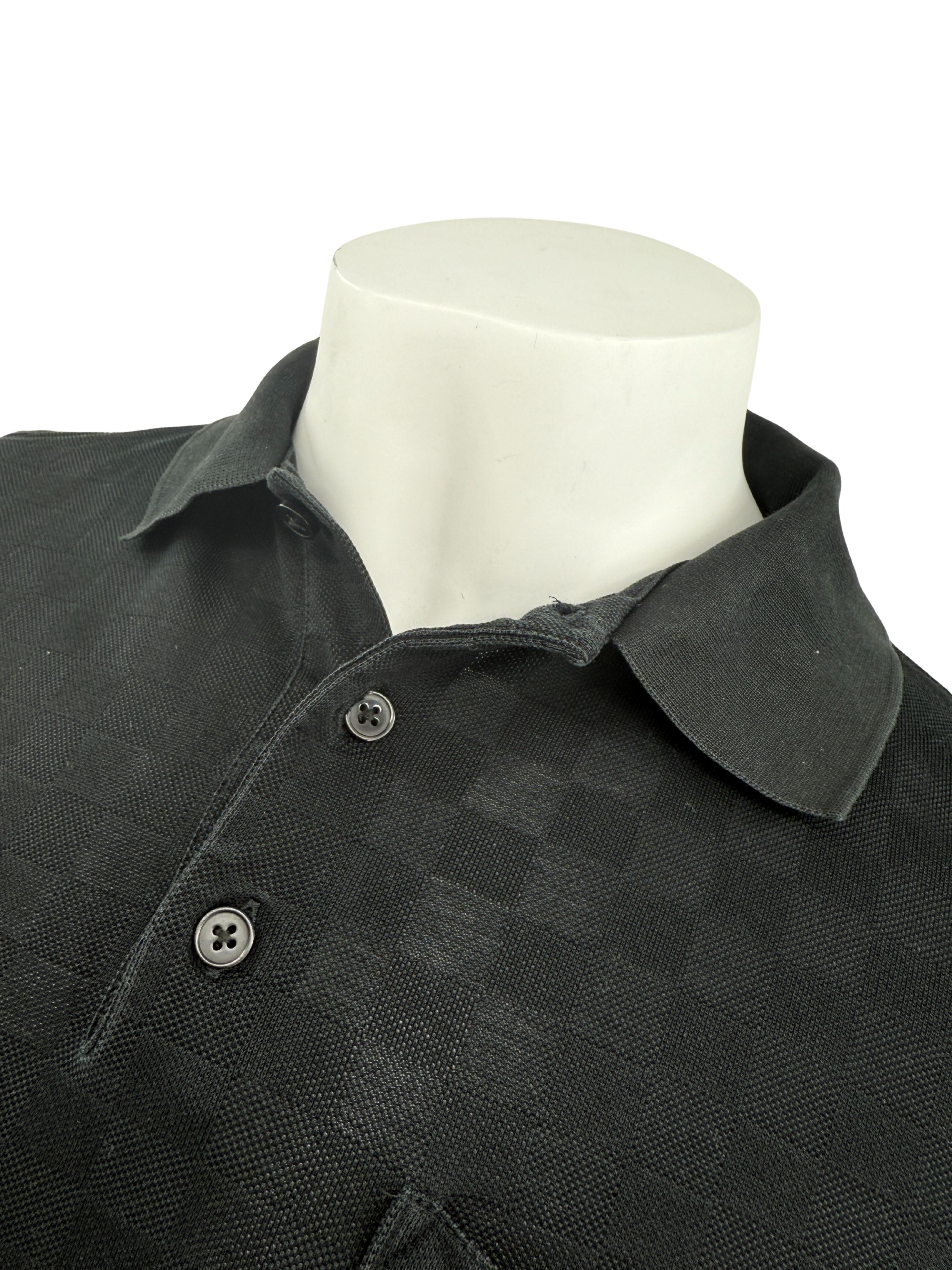 Louis Vuitton Damier Polo Shirt - Black Louis Vuitton