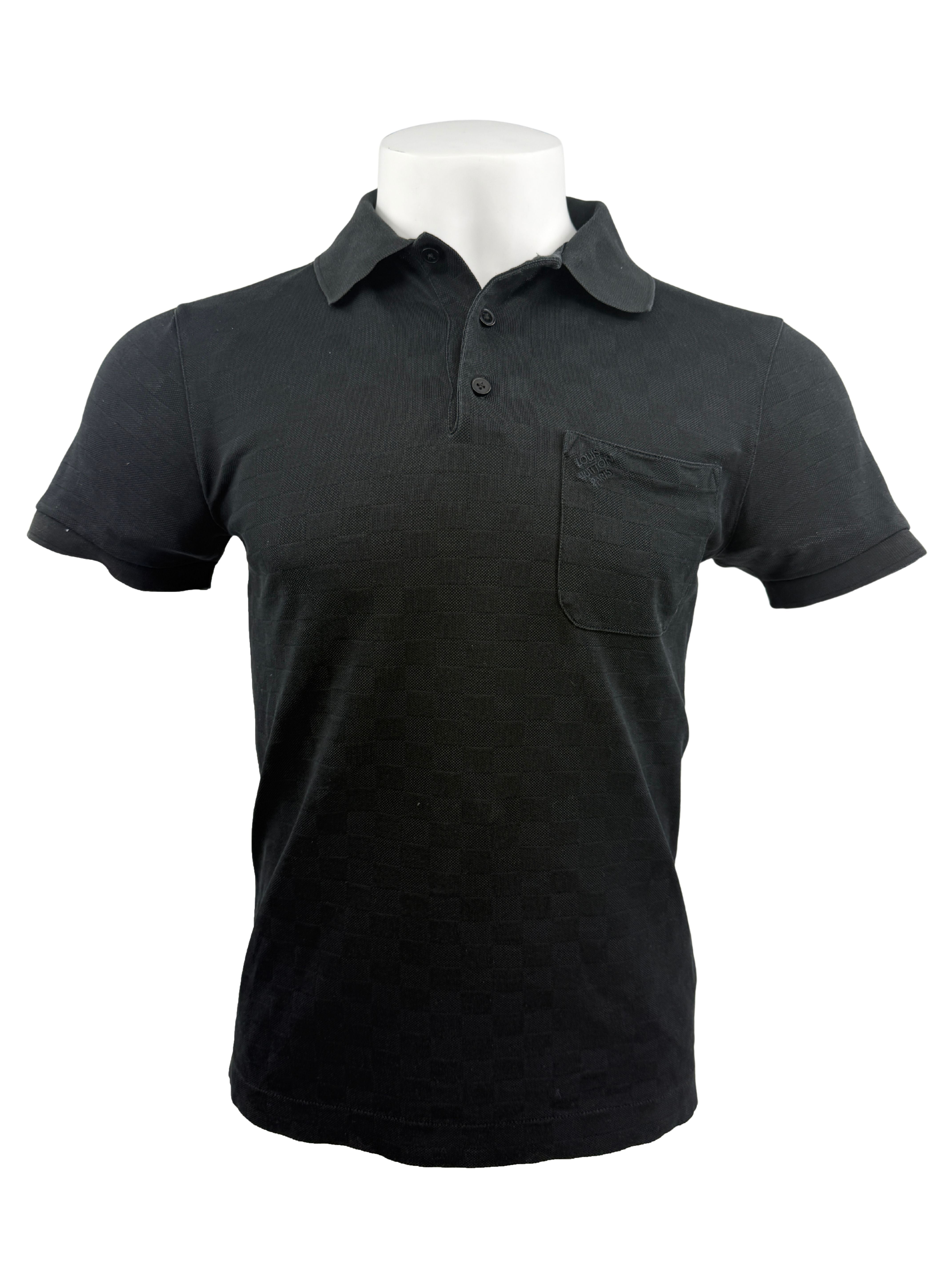 Louis Vuitton Damier Polo Shirt - Black Louis Vuitton
