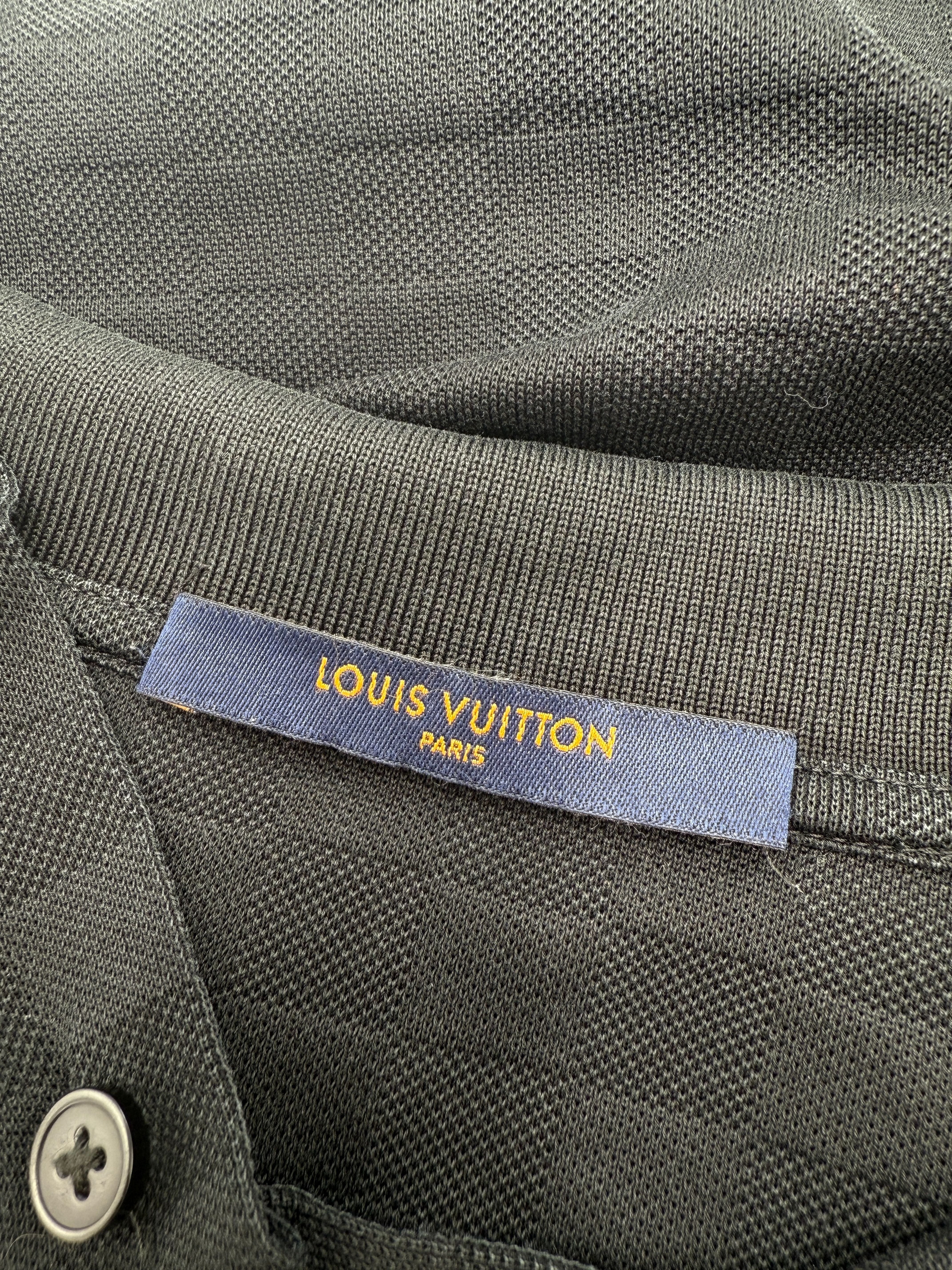 Louis Vuitton Damier Polo Shirt - Black Louis Vuitton