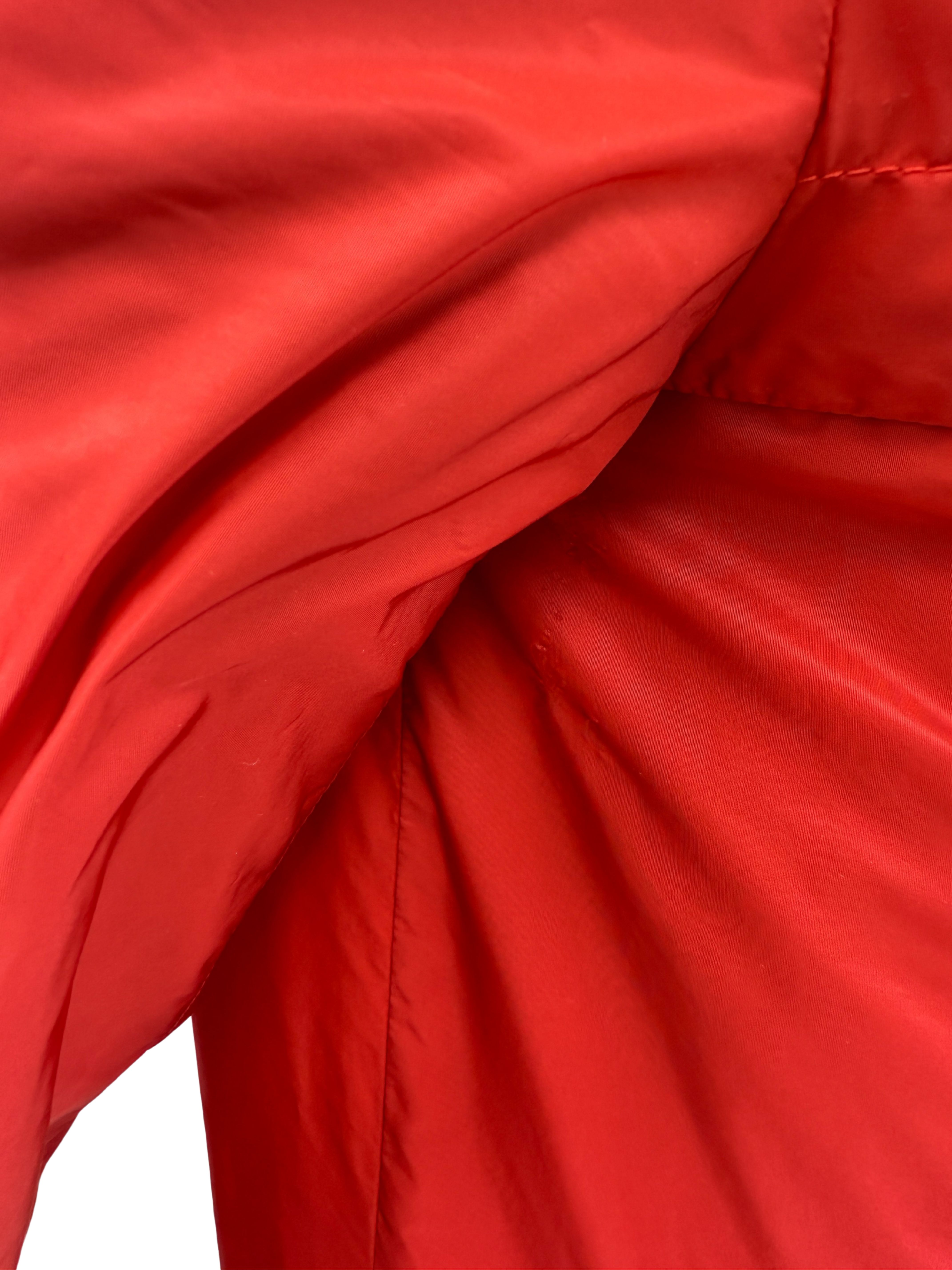 Prada Milano Re-Nylon Blouson Jacket - Red Prada