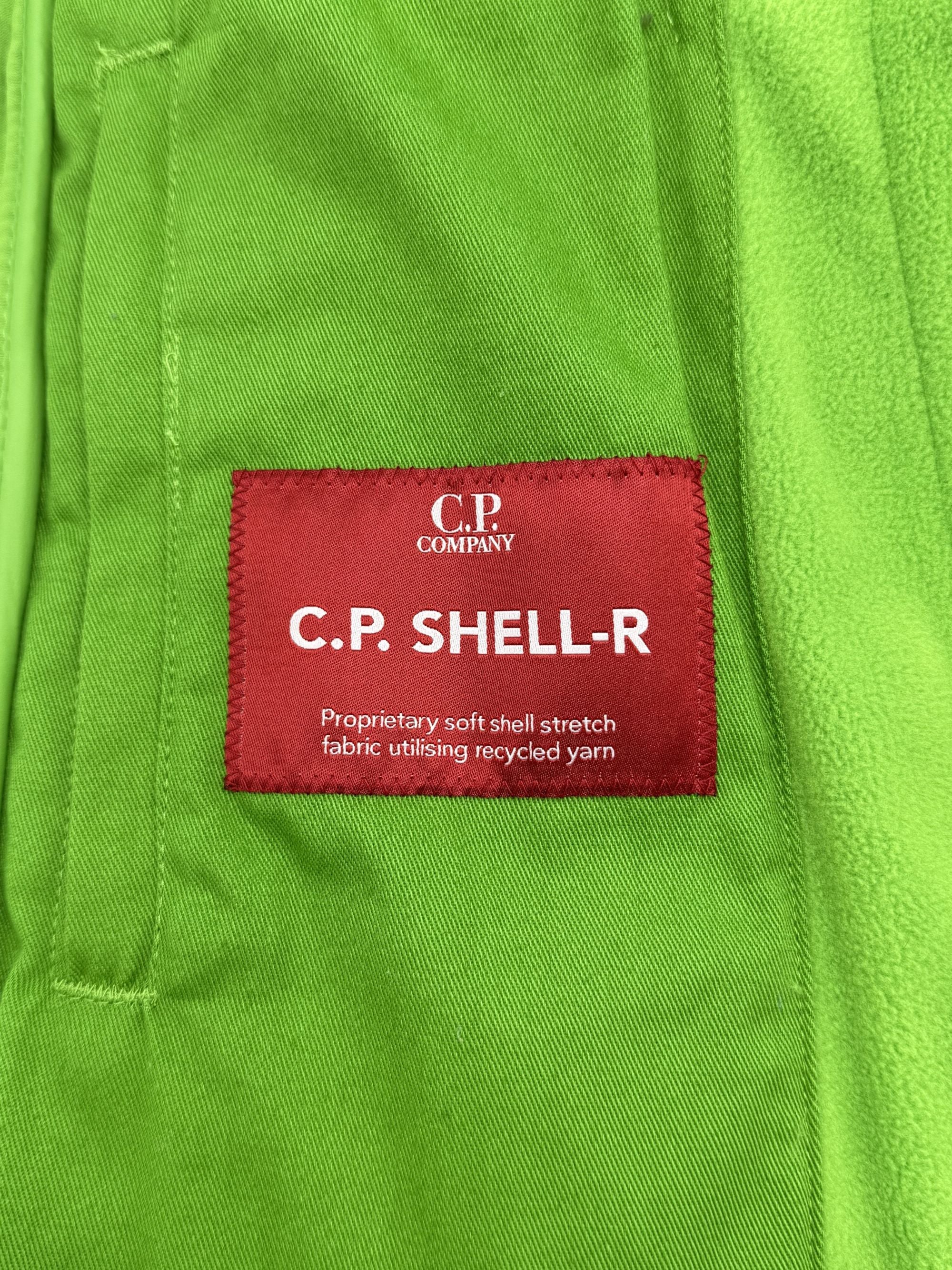 CP Company Soft Shell Goggle Jacket - Green (Unused) C.P. Company