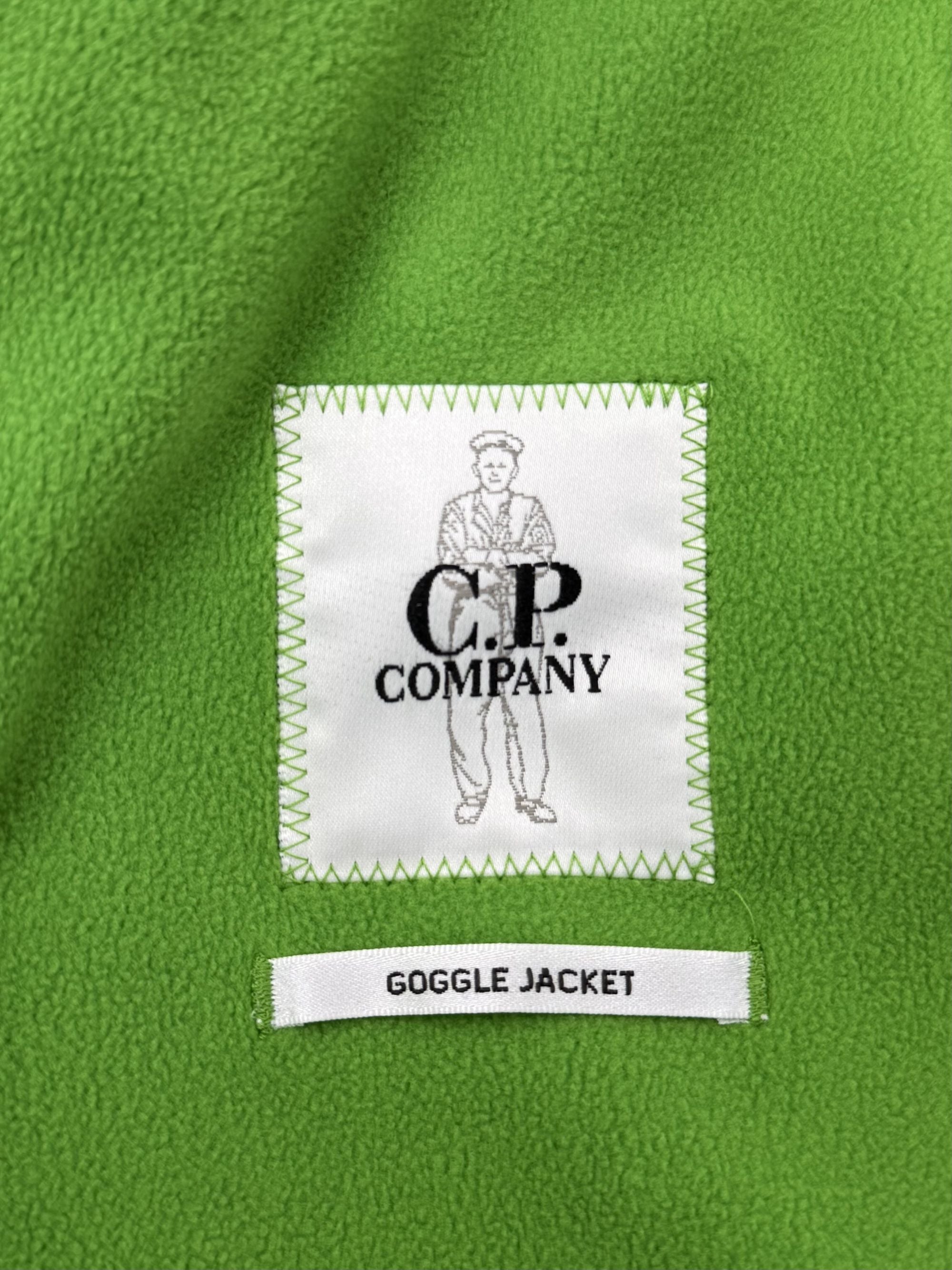 CP Company Soft Shell Goggle Jacket - Green (Unused) C.P. Company