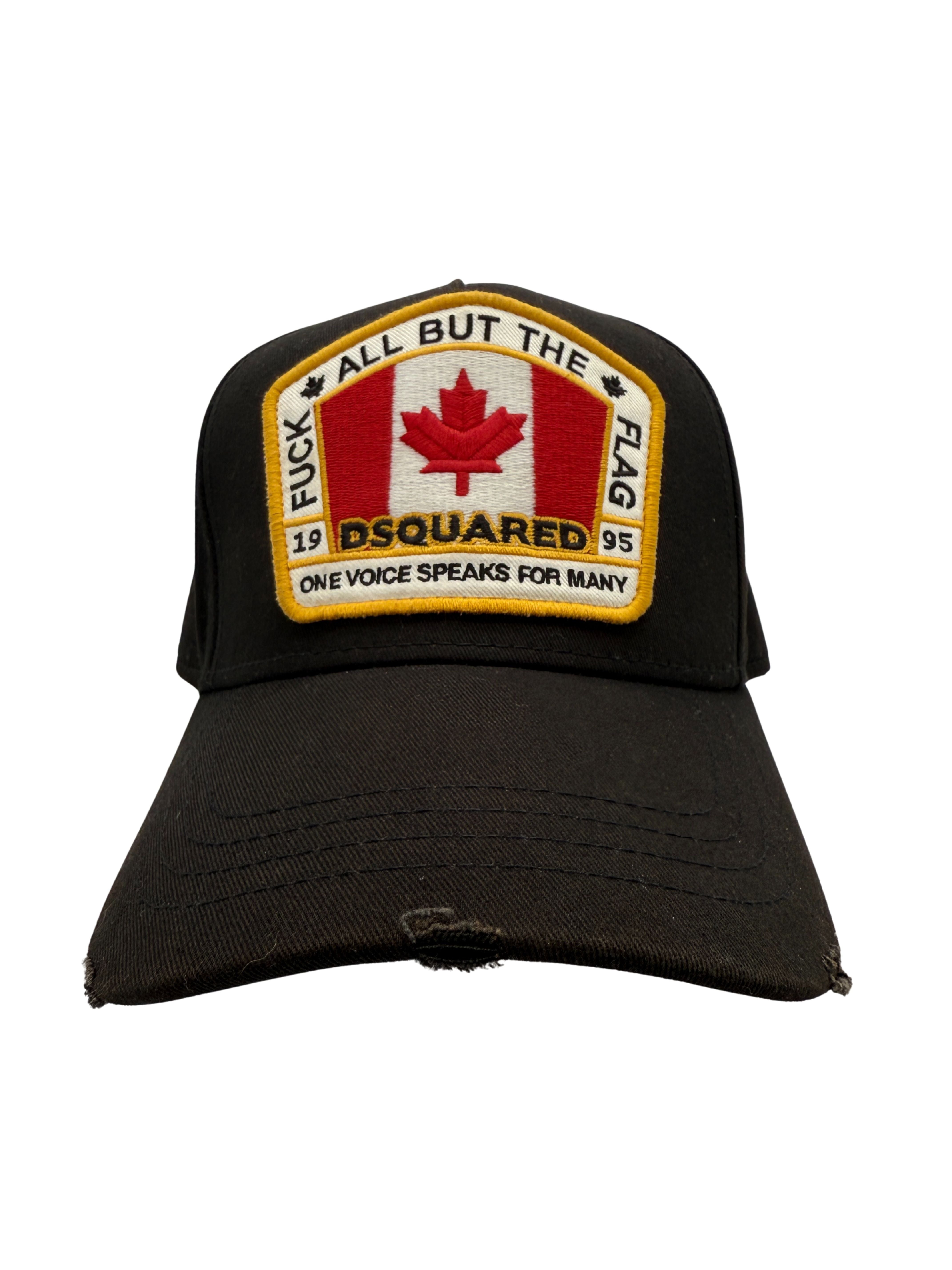 Dsquared2 Canadian Flag Baseball Cap - Black Dsquared2
