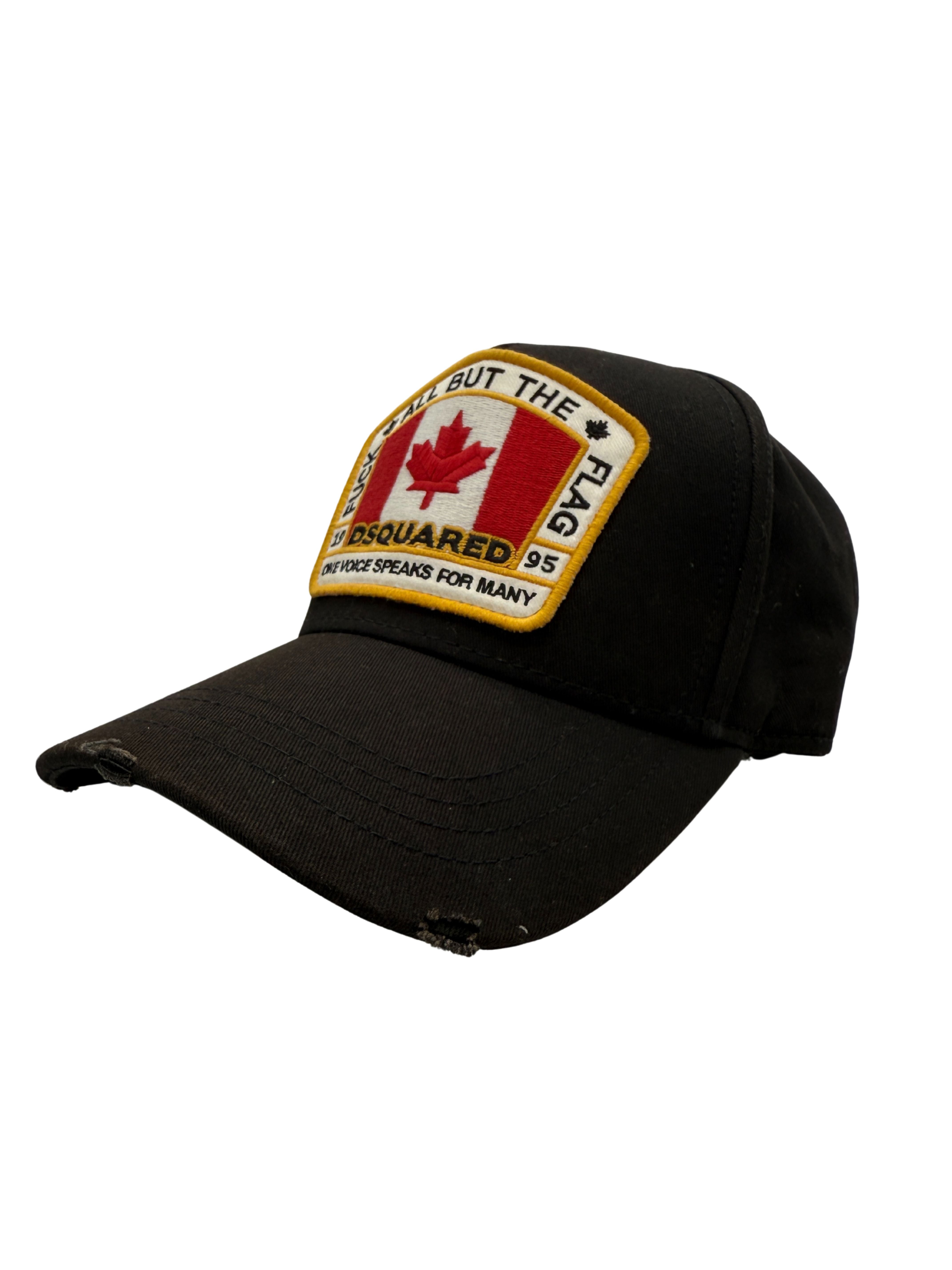 Dsquared2 Canadian Flag Baseball Cap - Black Dsquared2