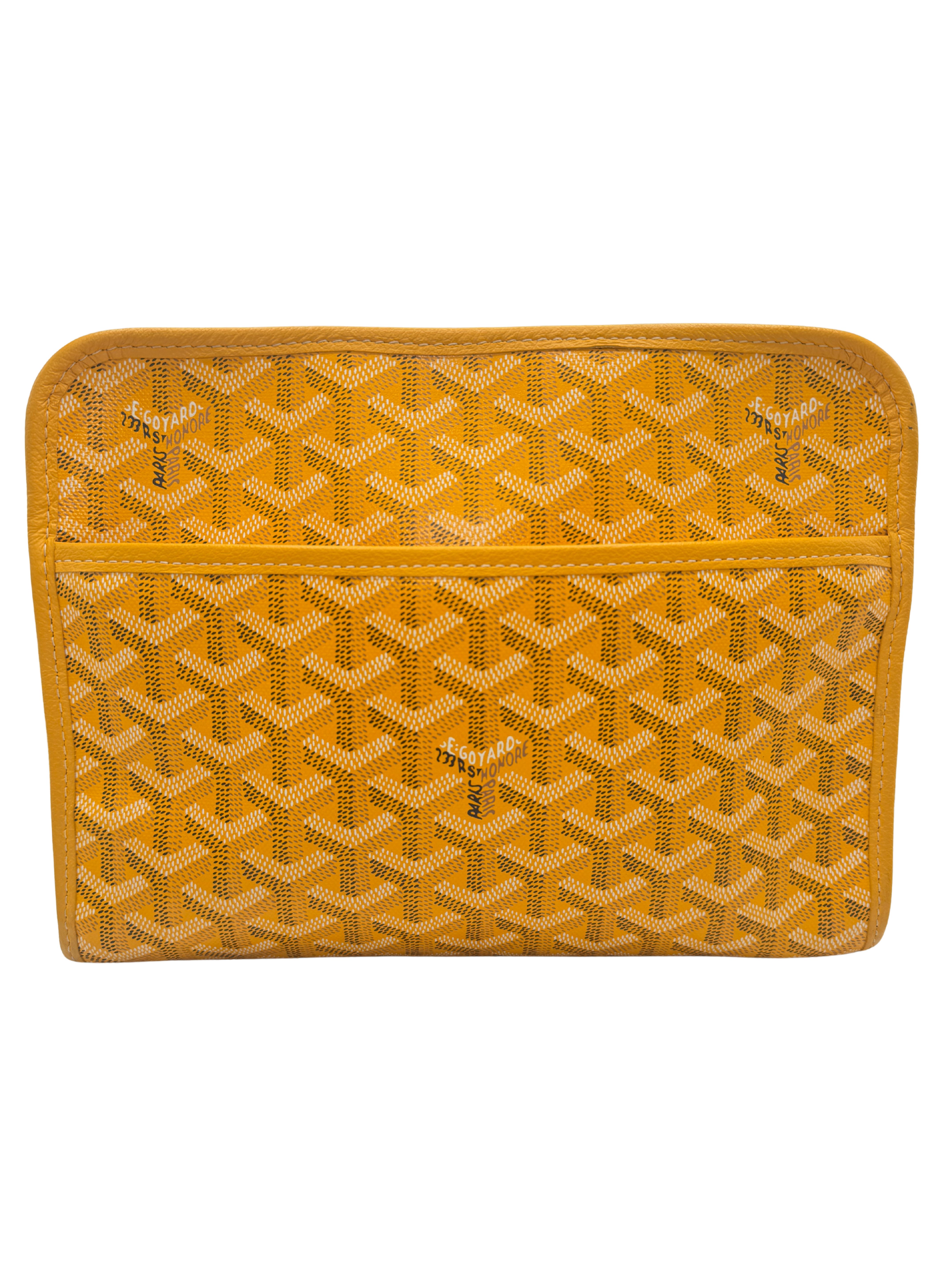 Goyard Jouvence MM Toiletry Bag - Yellow Goyard