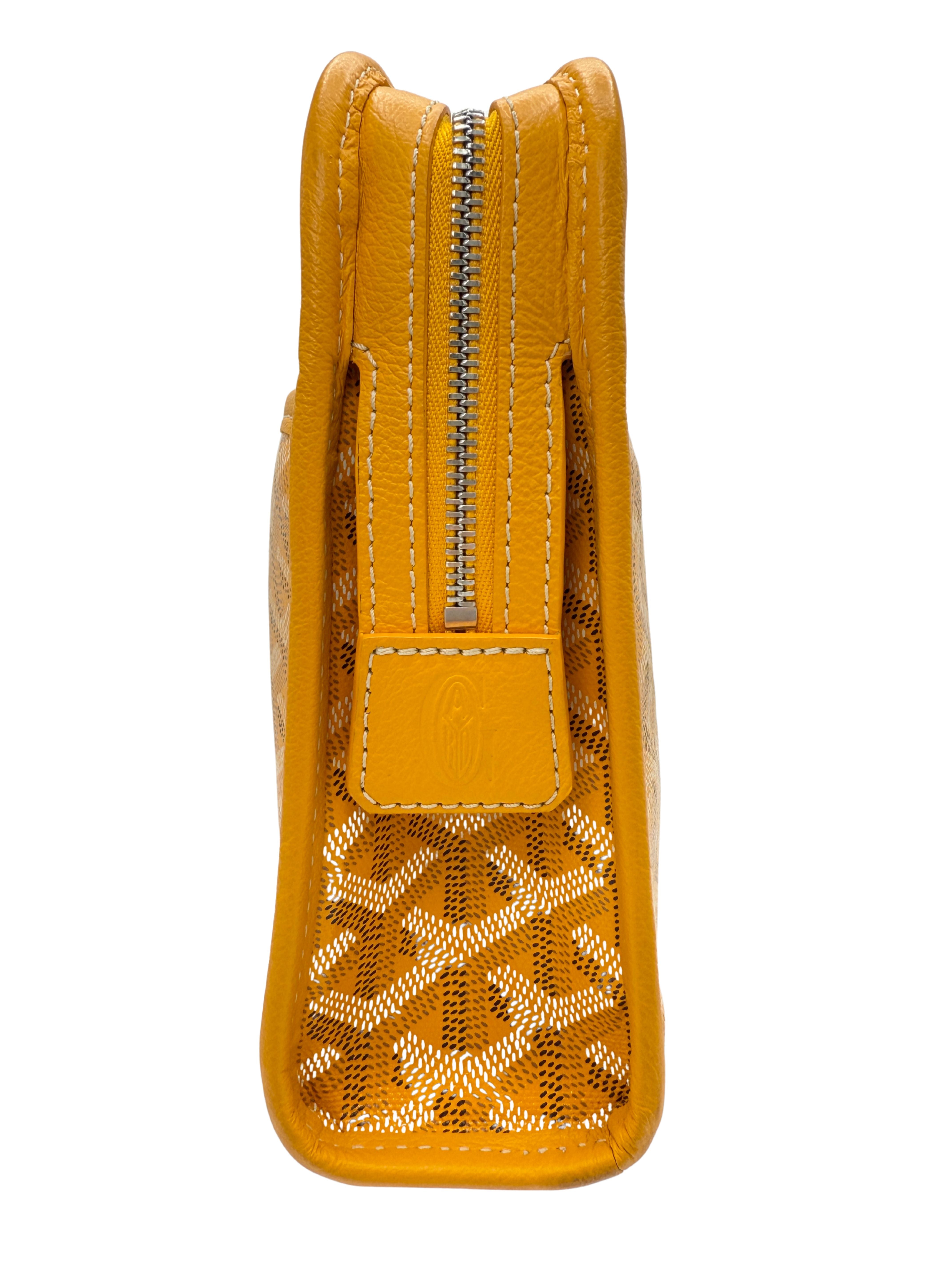 Goyard Jouvence MM Toiletry Bag - Yellow Goyard